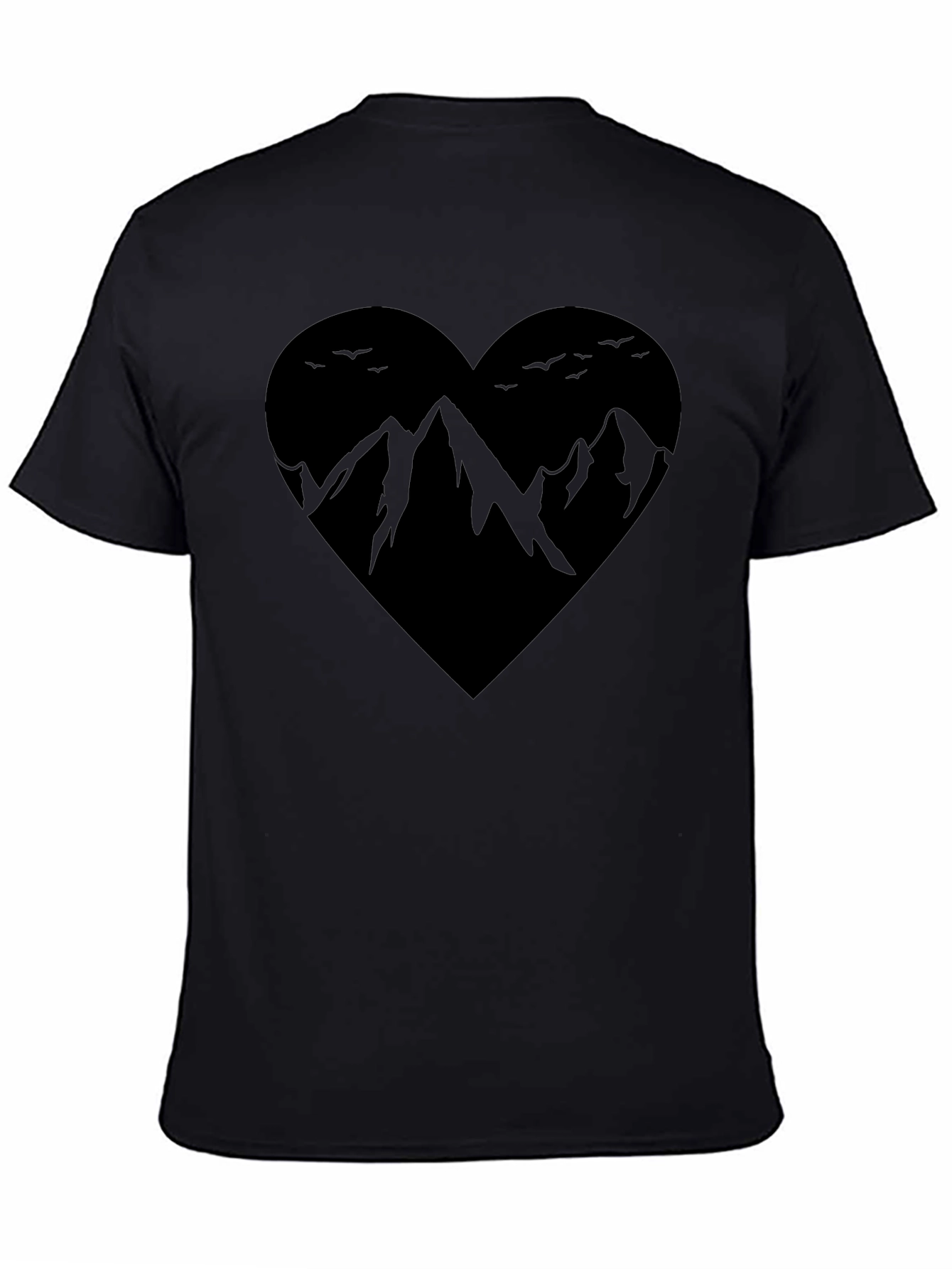Mountain Heart Graphic Tee - Adventure Awaits