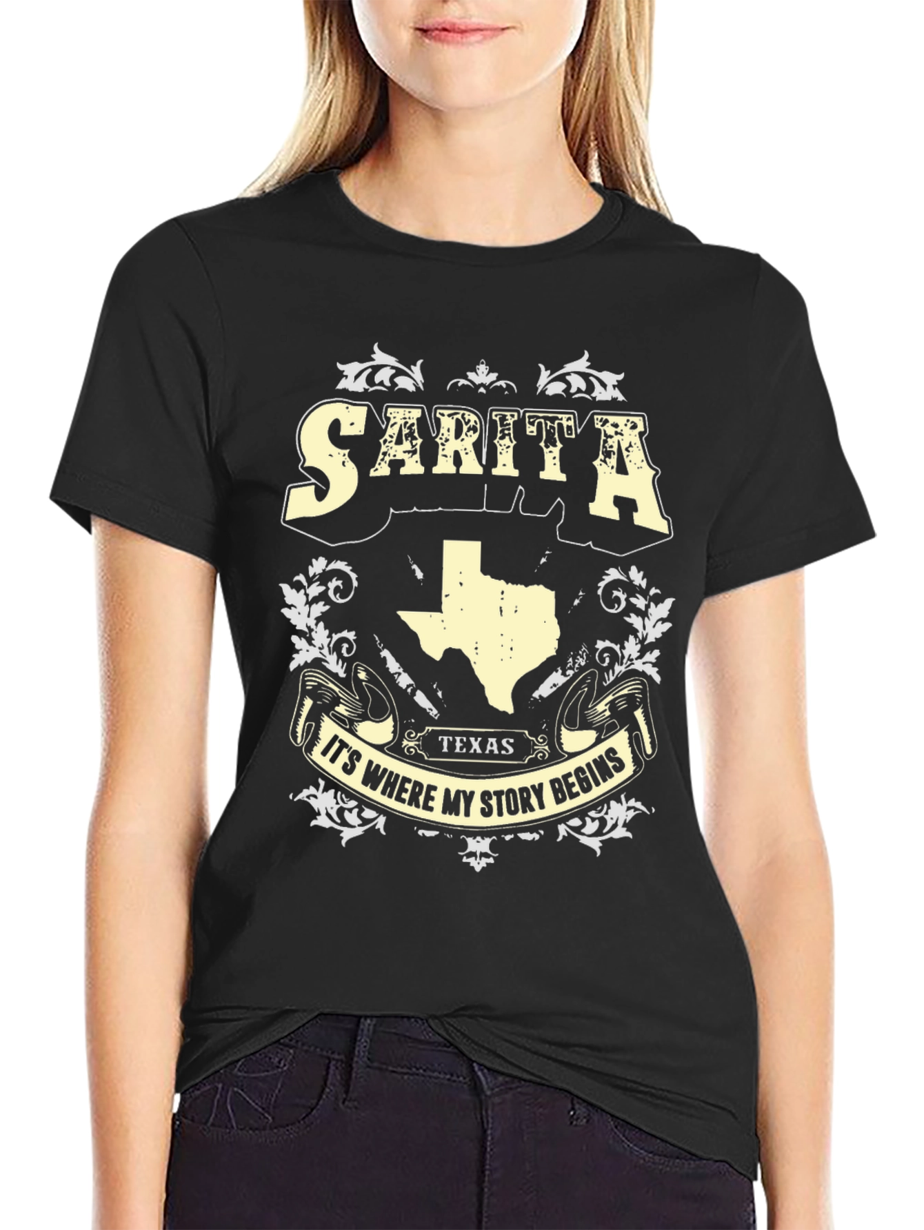 Sarita Texas Story Begins T-Shirt