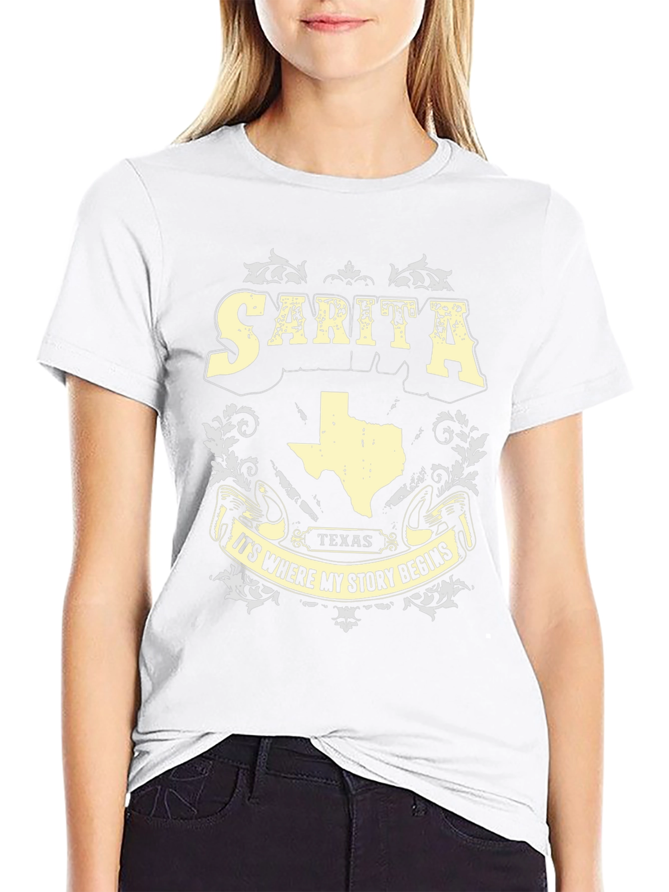 Sarita Texas Story Begins T-Shirt