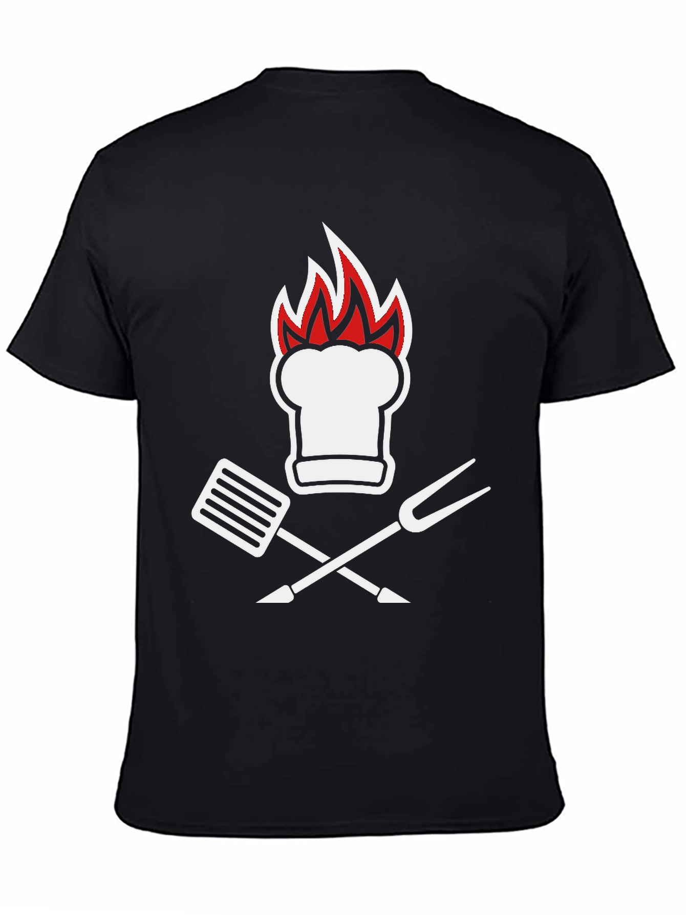Chef Hat & BBQ Tool T-Shirt