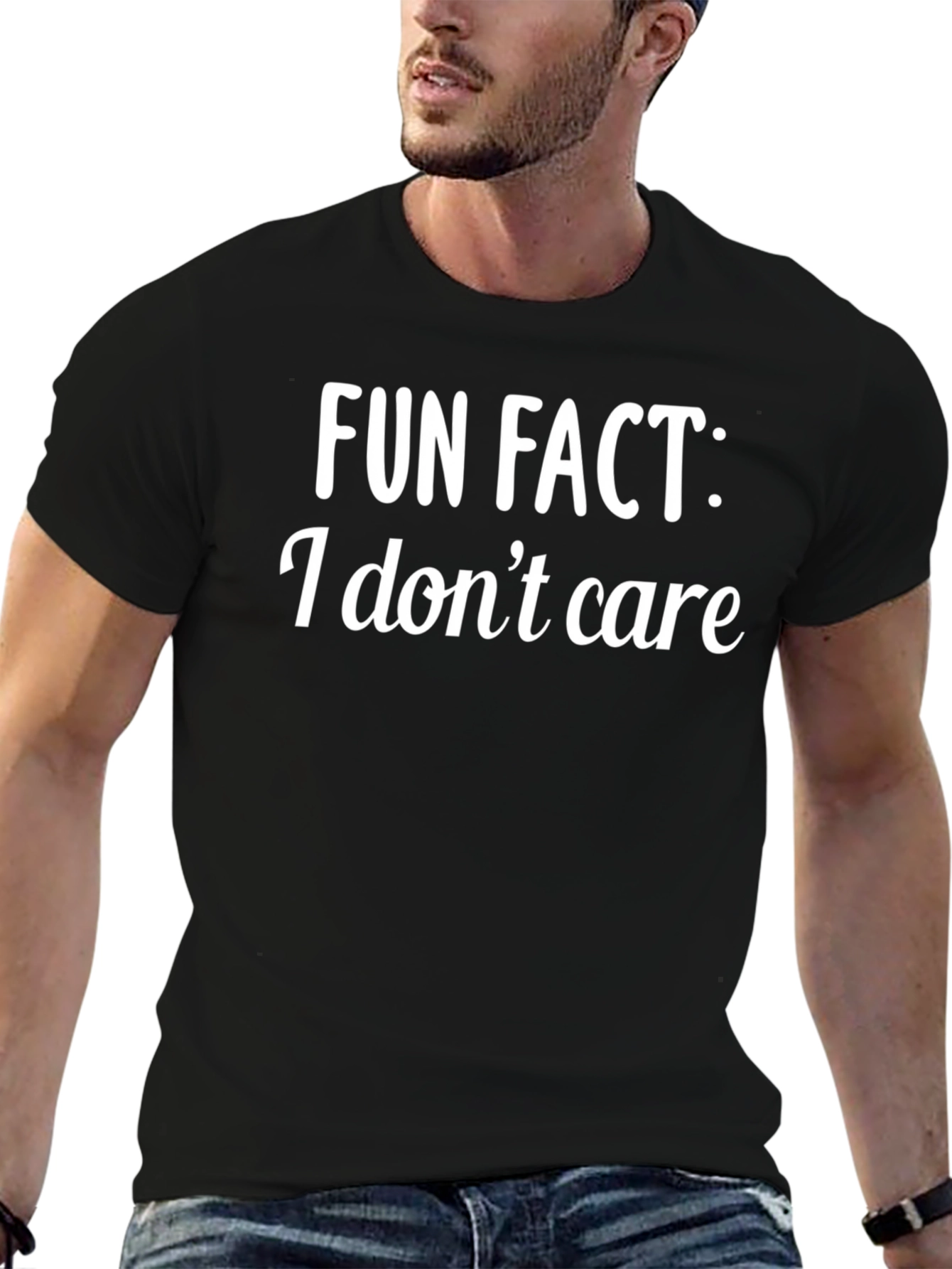 Fun Fact: I Dont Care - Graphic T-Shirt