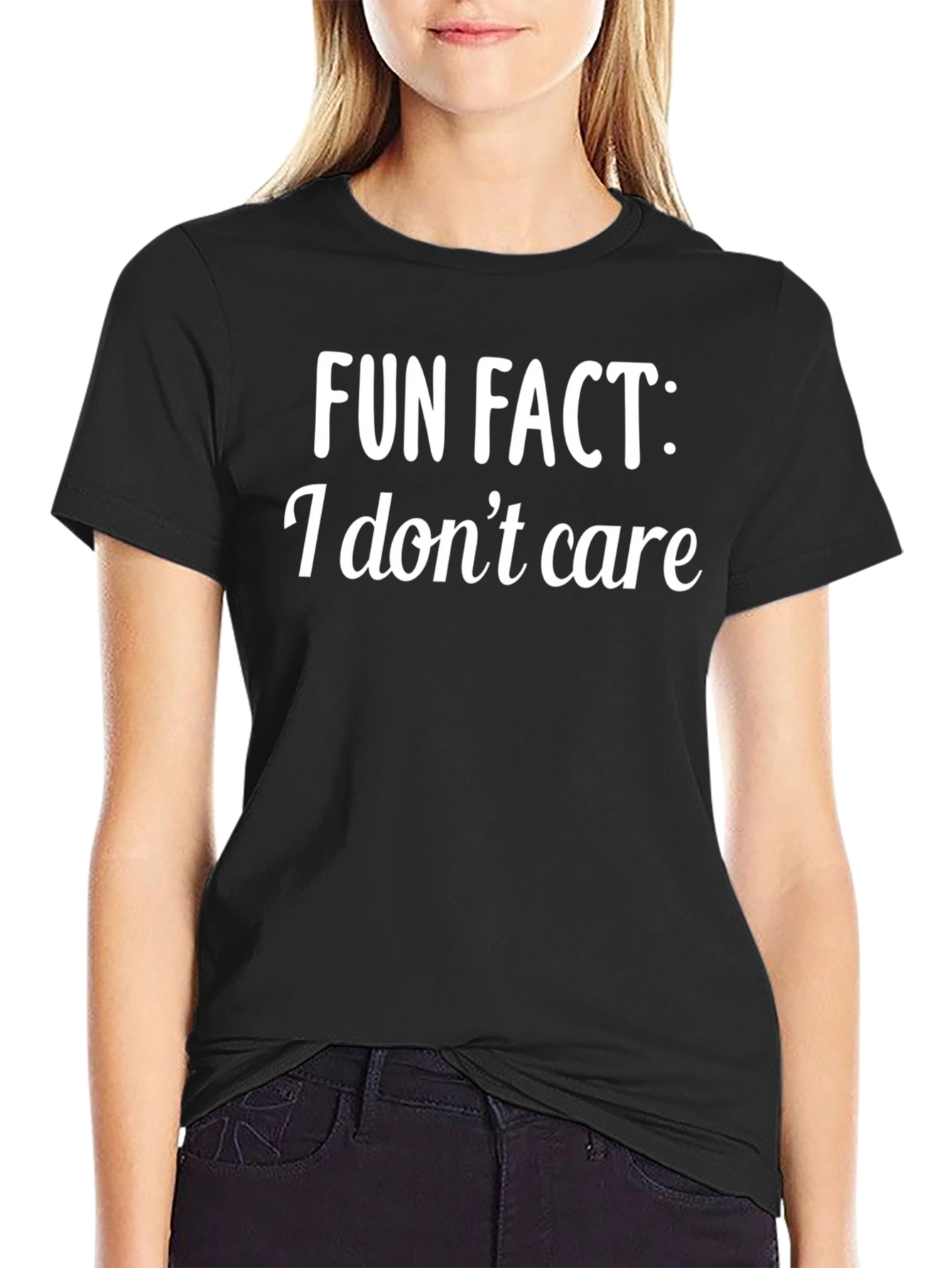 Fun Fact: I Dont Care - Graphic T-Shirt