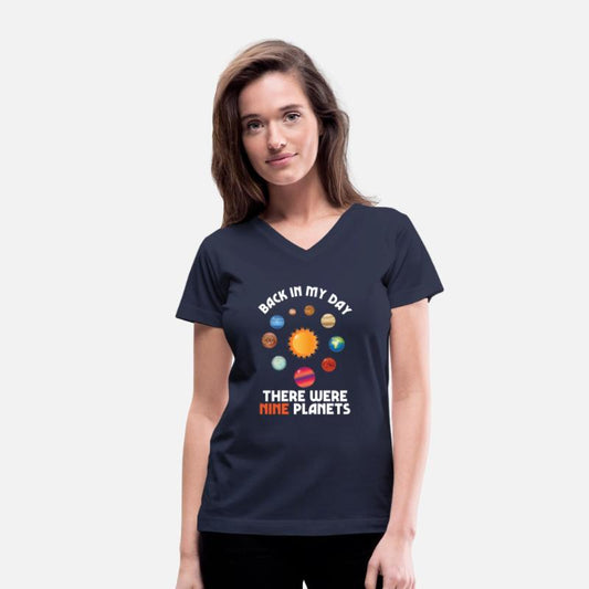 9 Planets Back In My Day Science Astronomy Gift