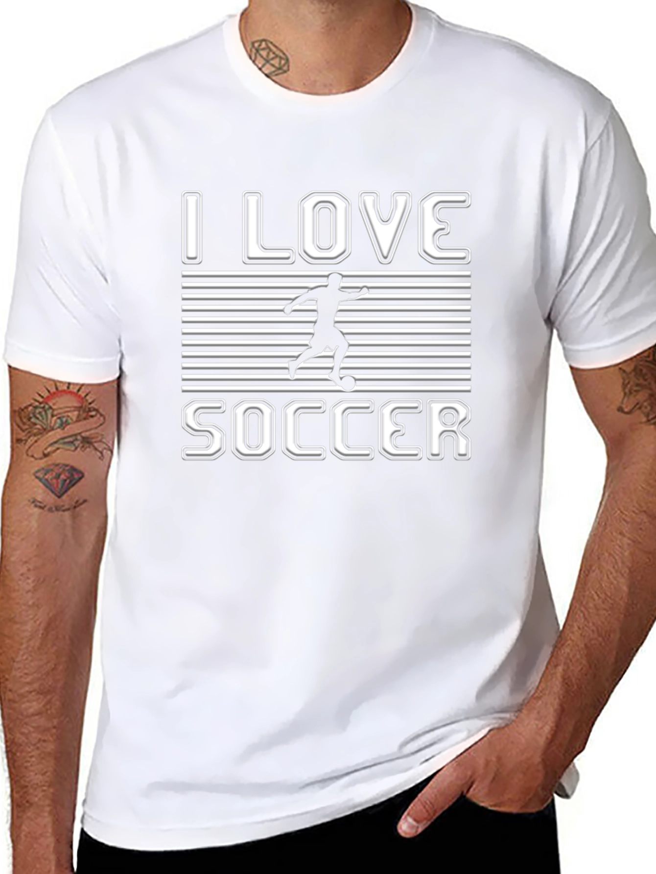 I Love Soccer T-Shirt