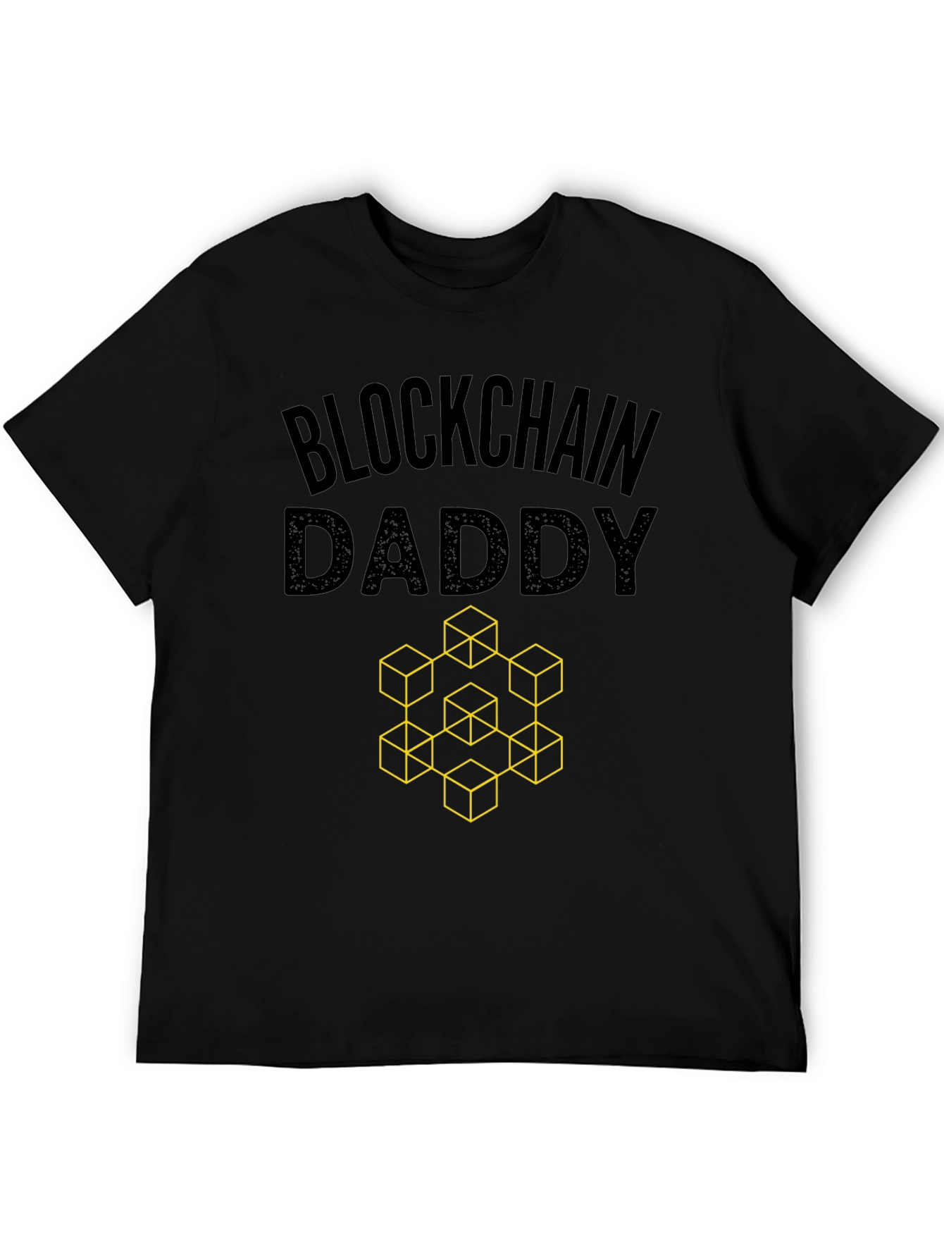 Blockchain Daddy T-Shirt - Crypto Enthusiast Apparel