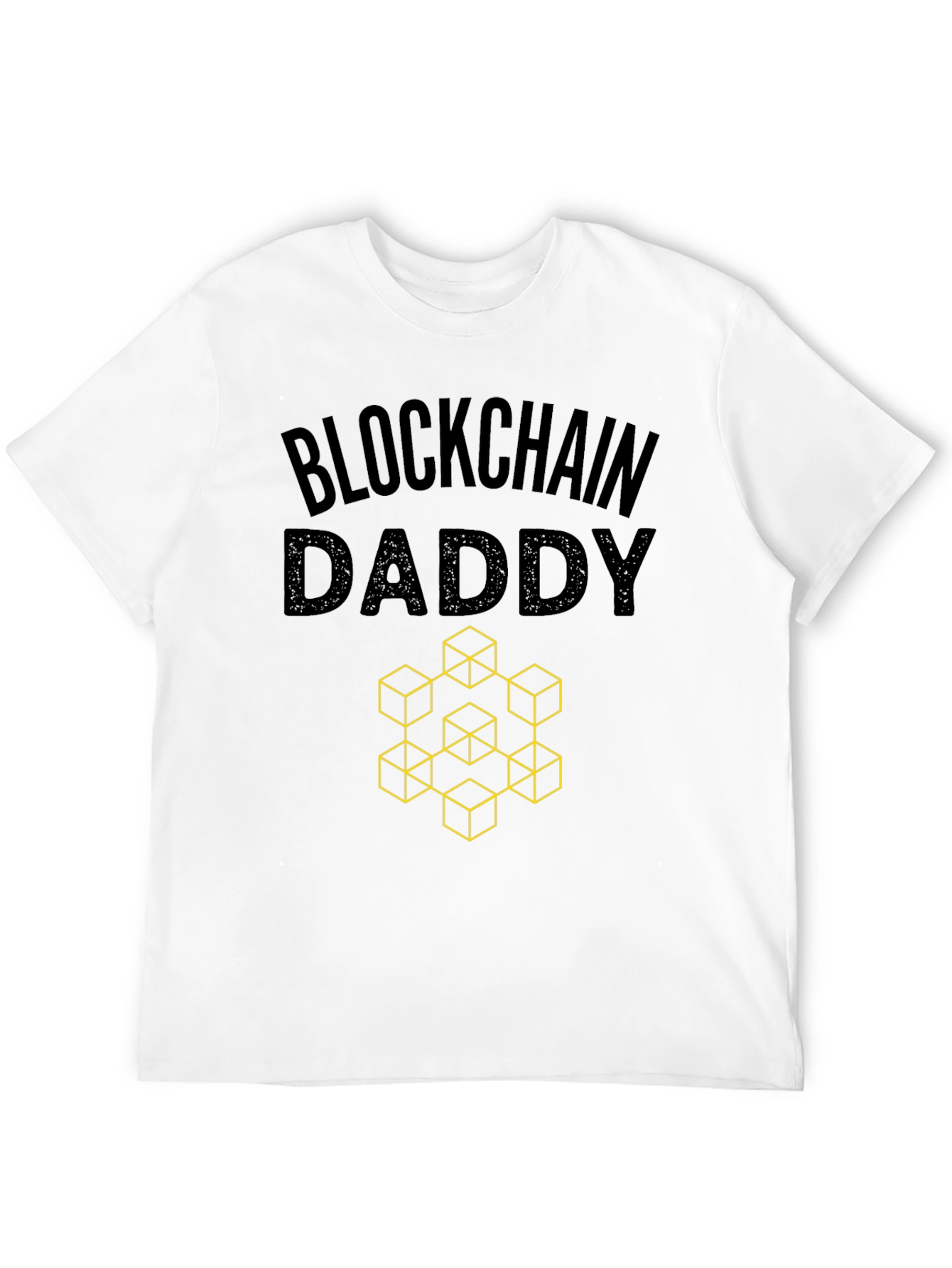 Blockchain Daddy T-Shirt - Crypto Enthusiast Apparel
