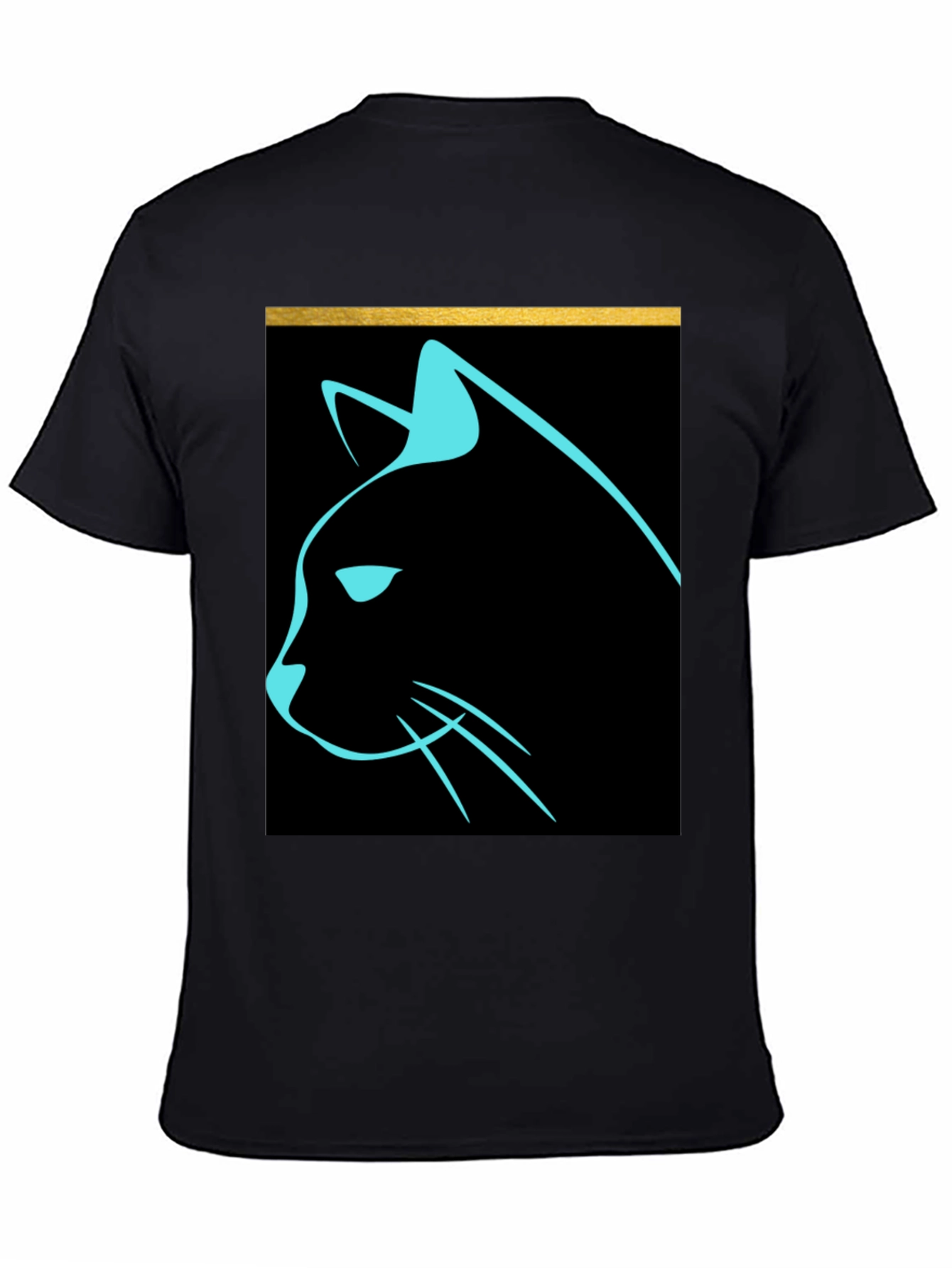 Cool Cat Graphic Tee - Sleek Modern Design