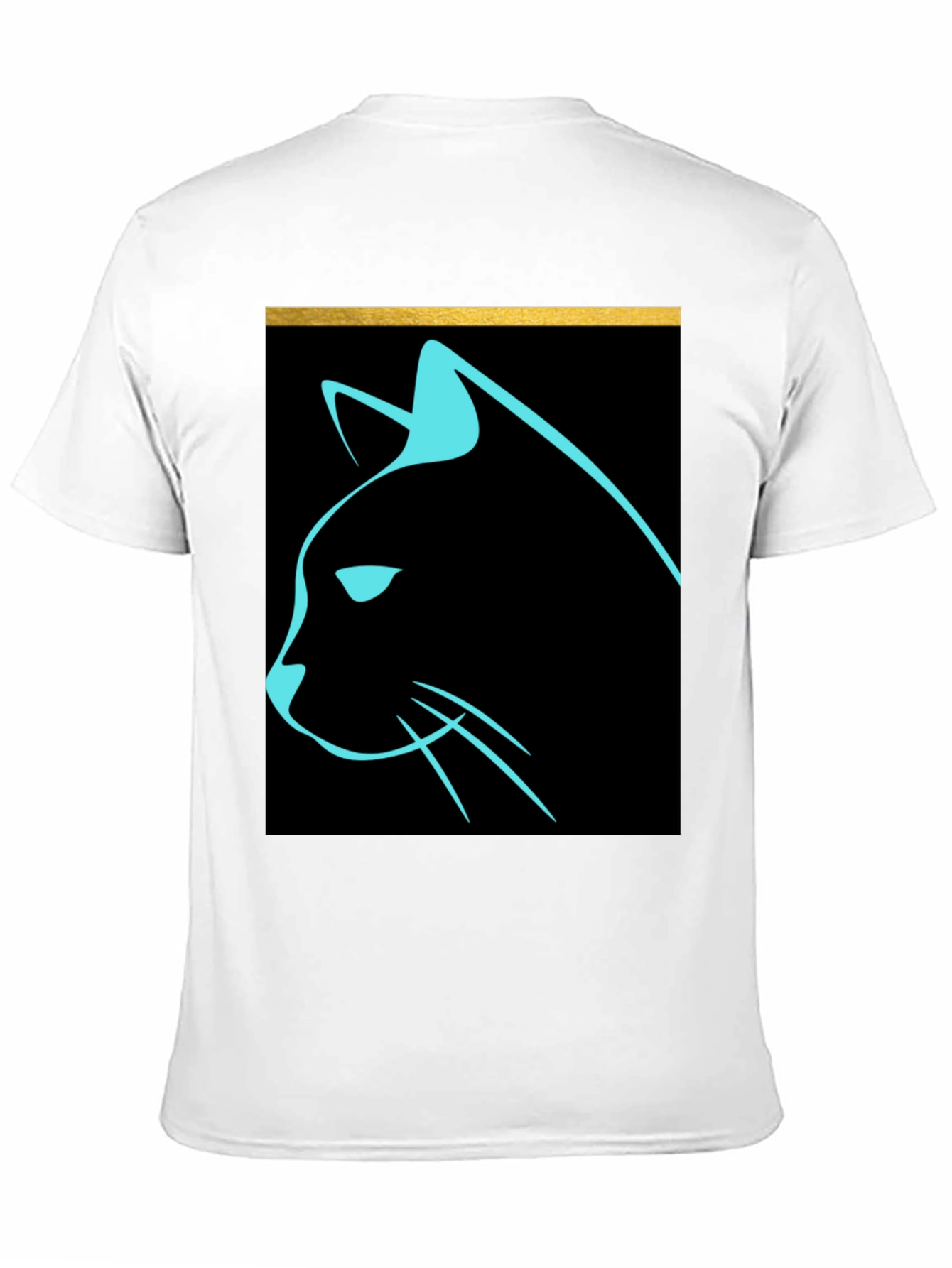 Cool Cat Graphic Tee - Sleek Modern Design
