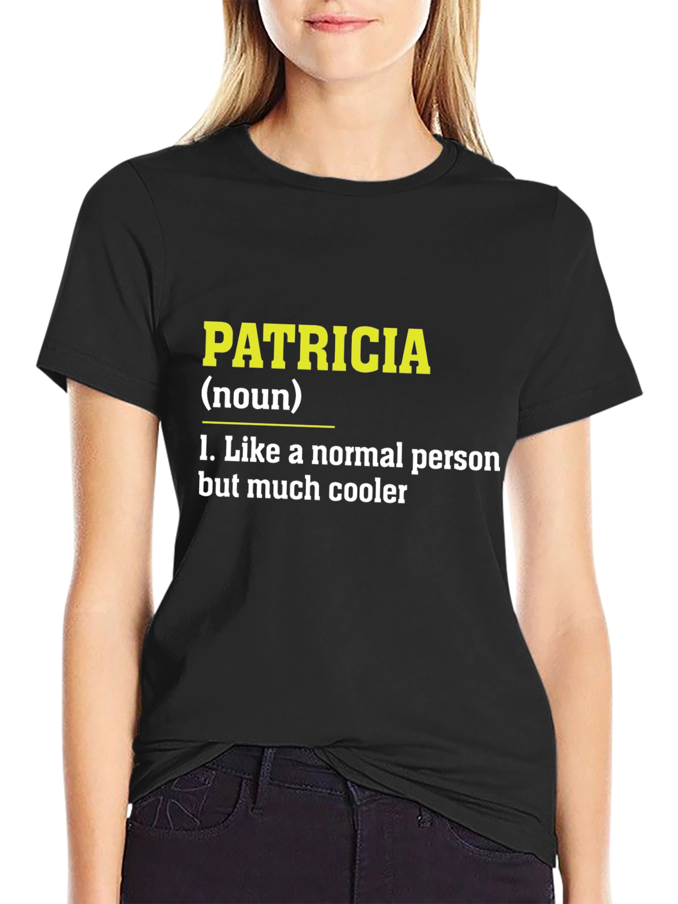 Patricia Definition T-Shirt - Funny Personalized Name Tee
