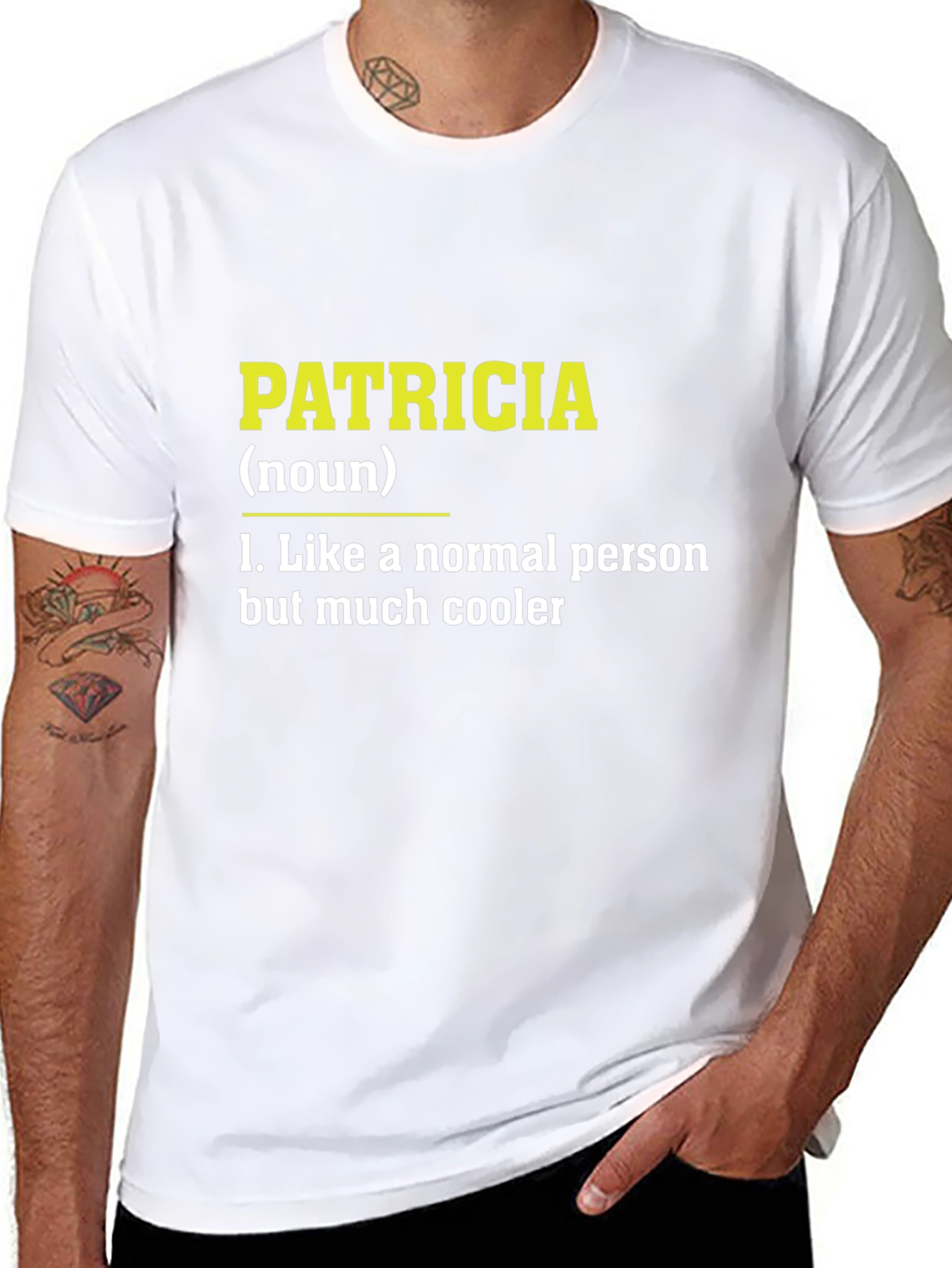 Patricia Definition T-Shirt - Funny Personalized Name Tee