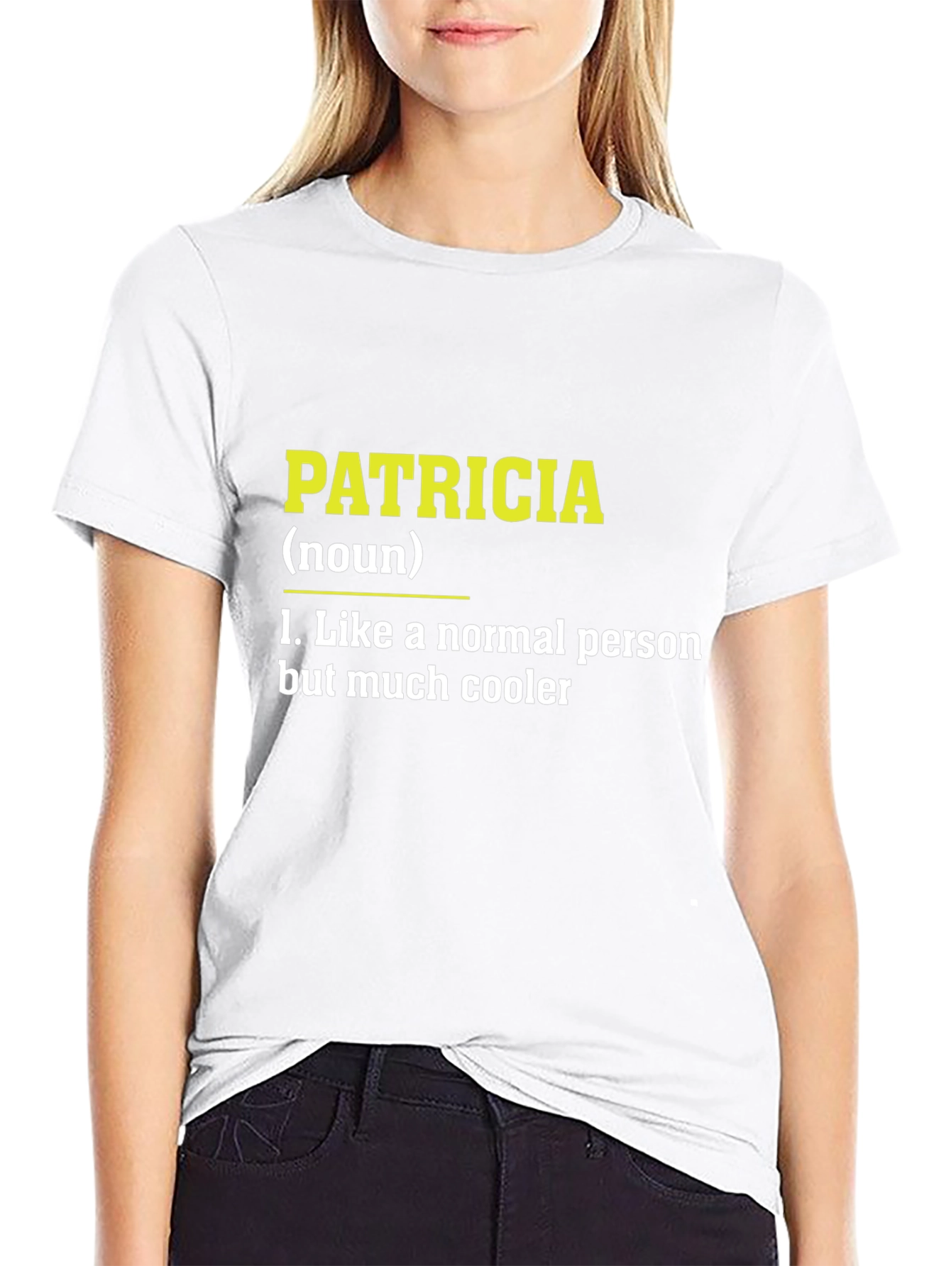Patricia Definition T-Shirt - Funny Personalized Name Tee