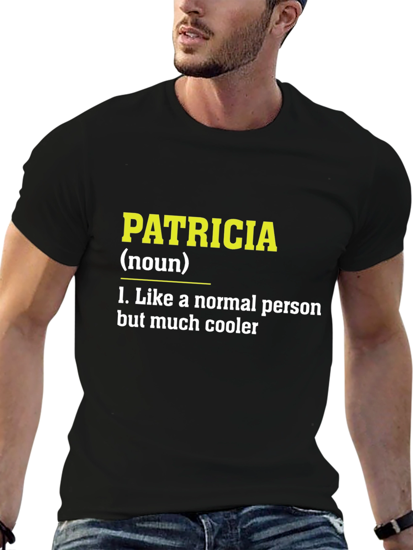 Patricia Definition T-Shirt - Funny Personalized Name Tee