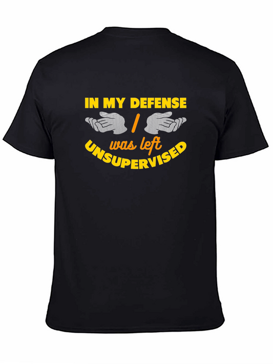 Funny Unsupervised Graphic T-Shirt