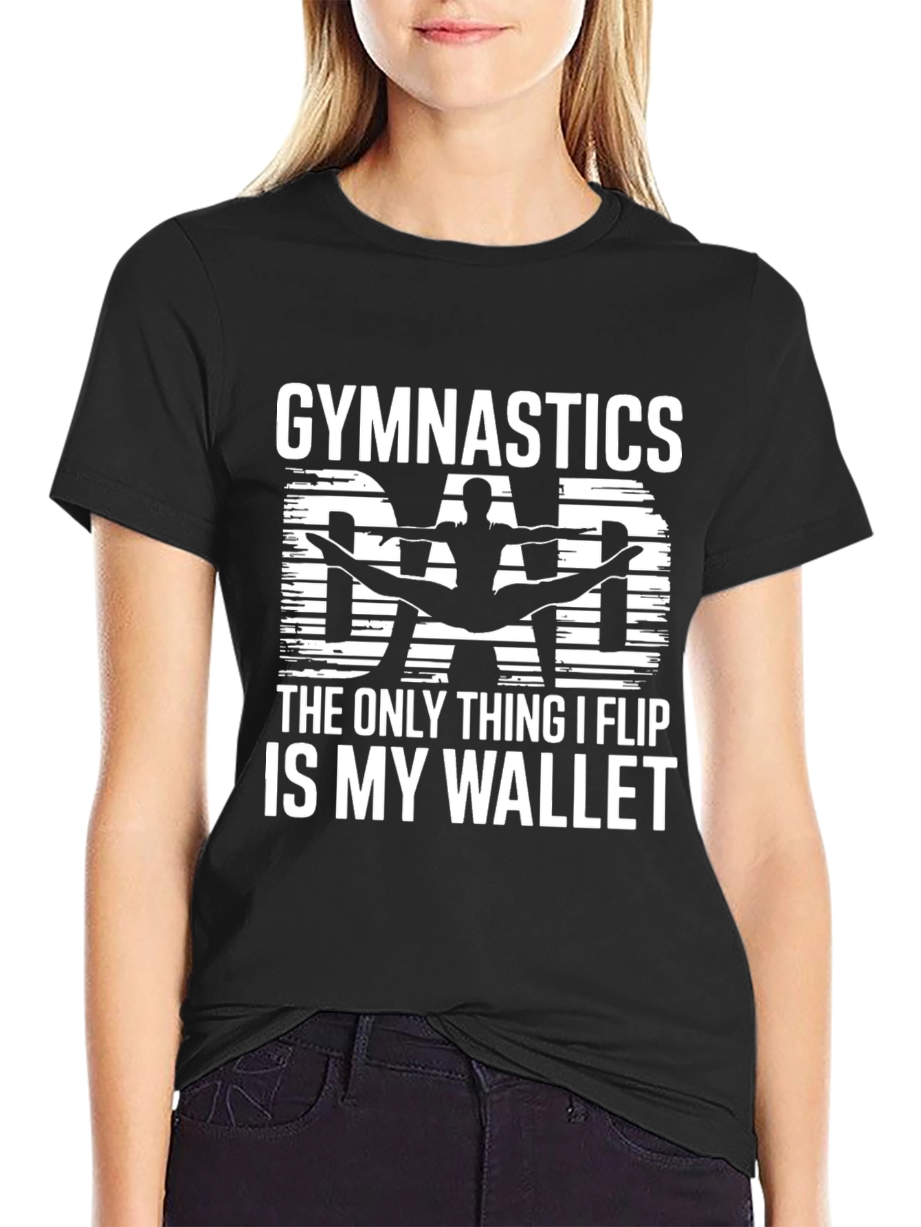 Gymnastics Dad T-Shirt - Funny Fathers Day Gift