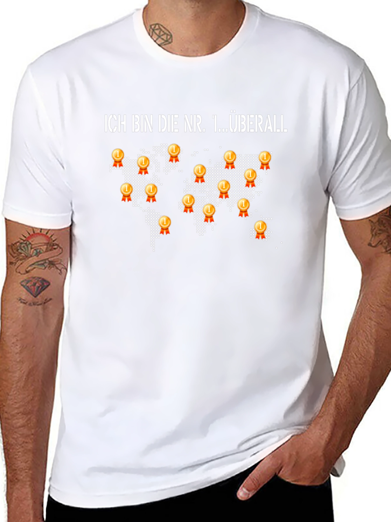 Ich Bin Die Nr. 1 Überall T-Shirt