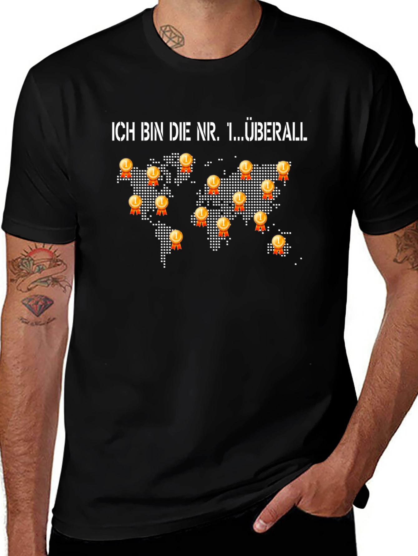Ich Bin Die Nr. 1 Überall T-Shirt