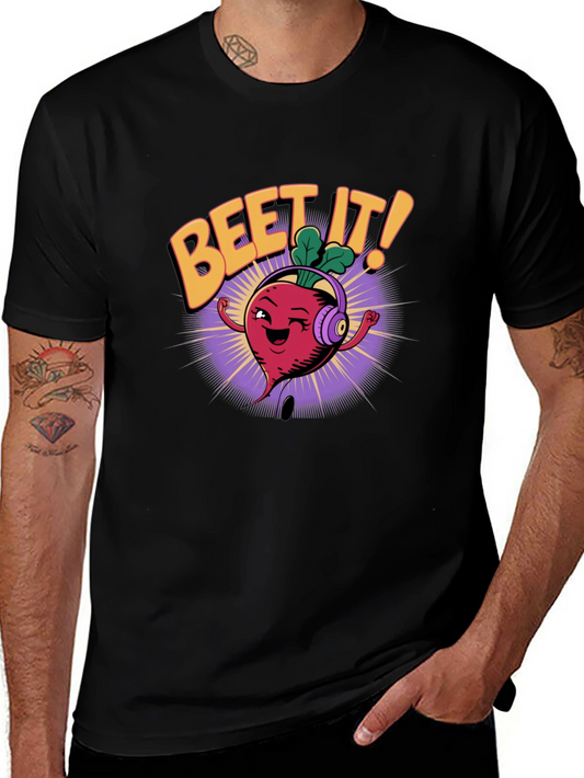 Beet It! Graphic Print T-Shirt