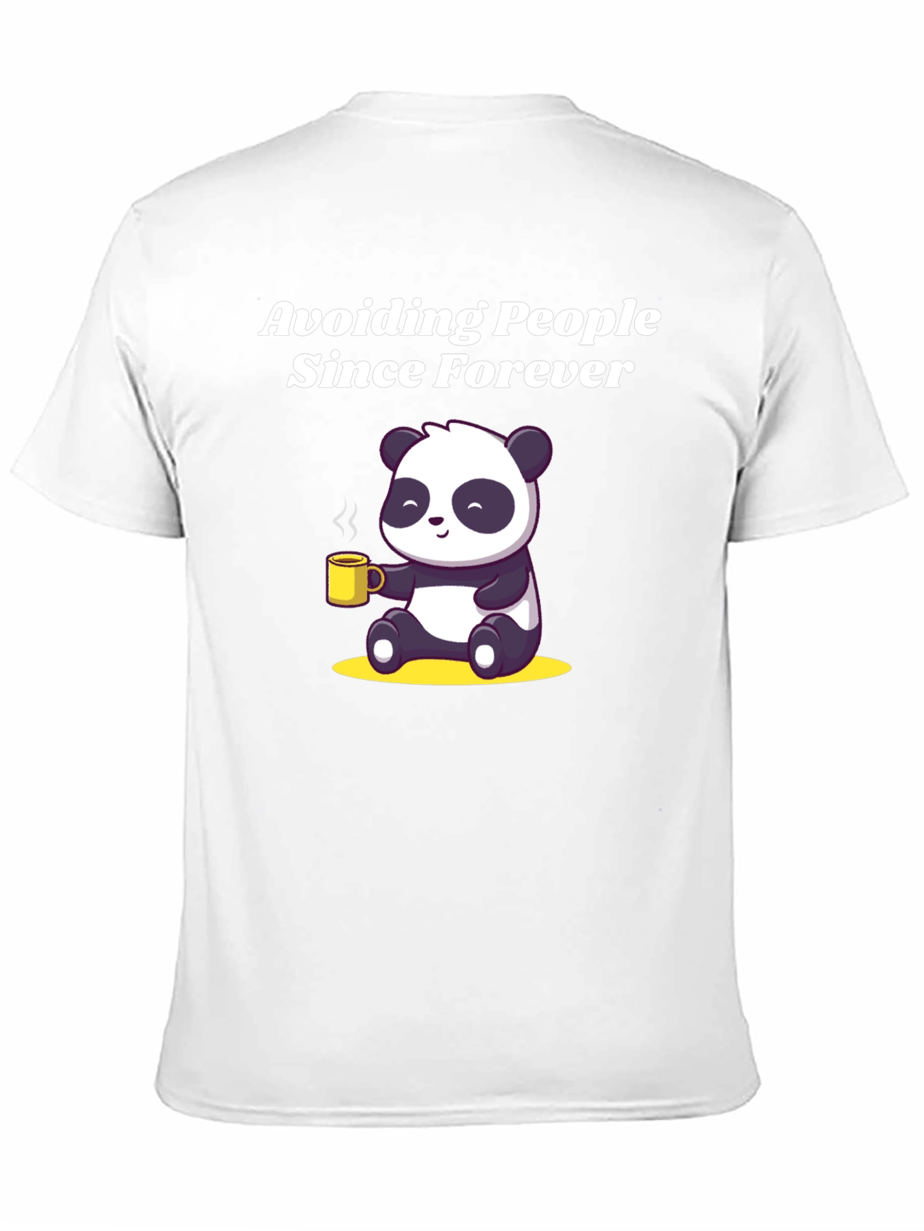 Avoiding People Since Forever Panda T-Shirt