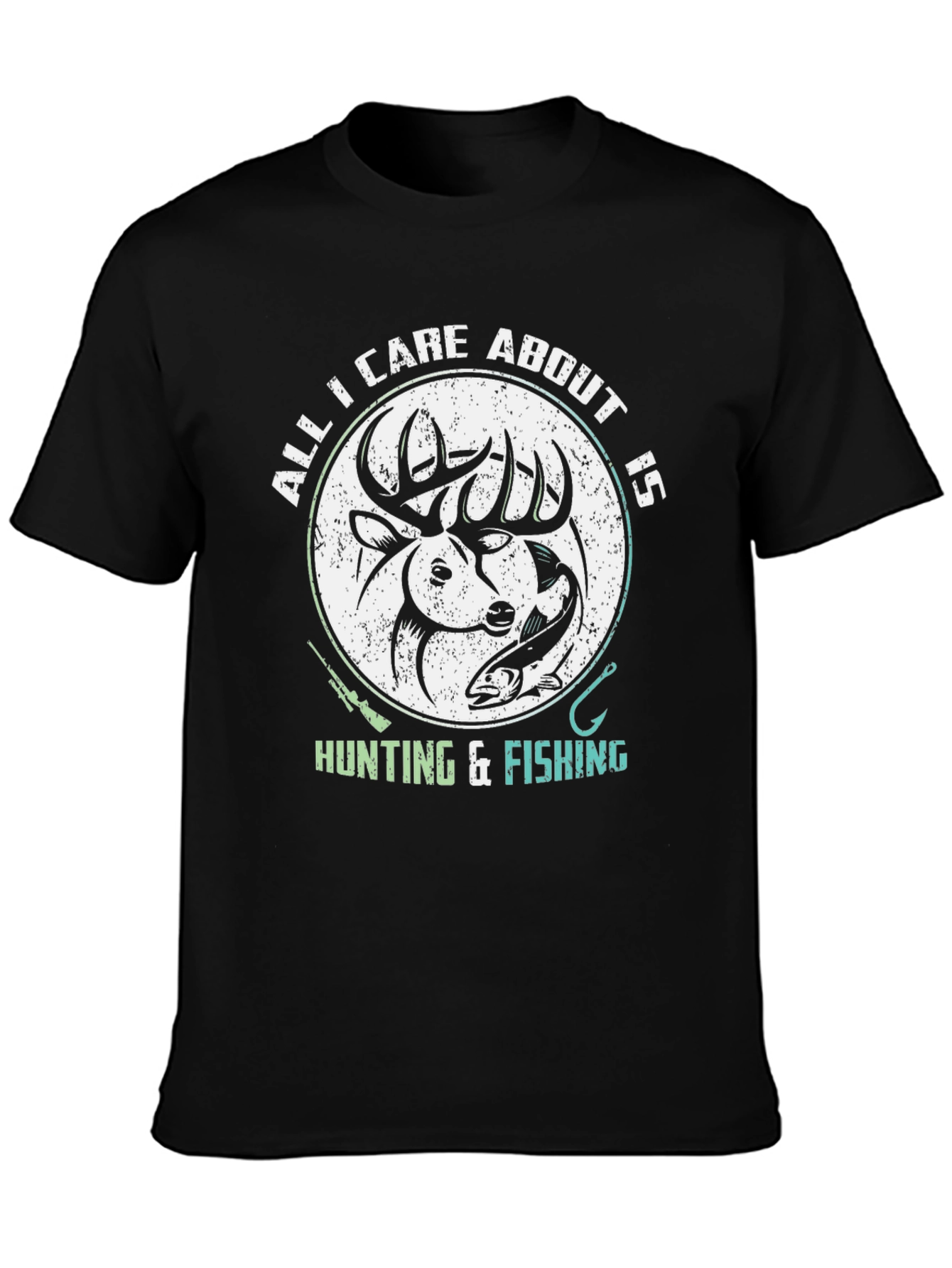 Hunting & Fishing Graphic T-Shirt