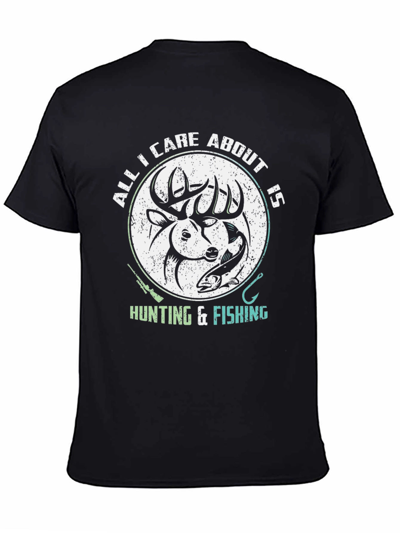 Hunting & Fishing Graphic T-Shirt