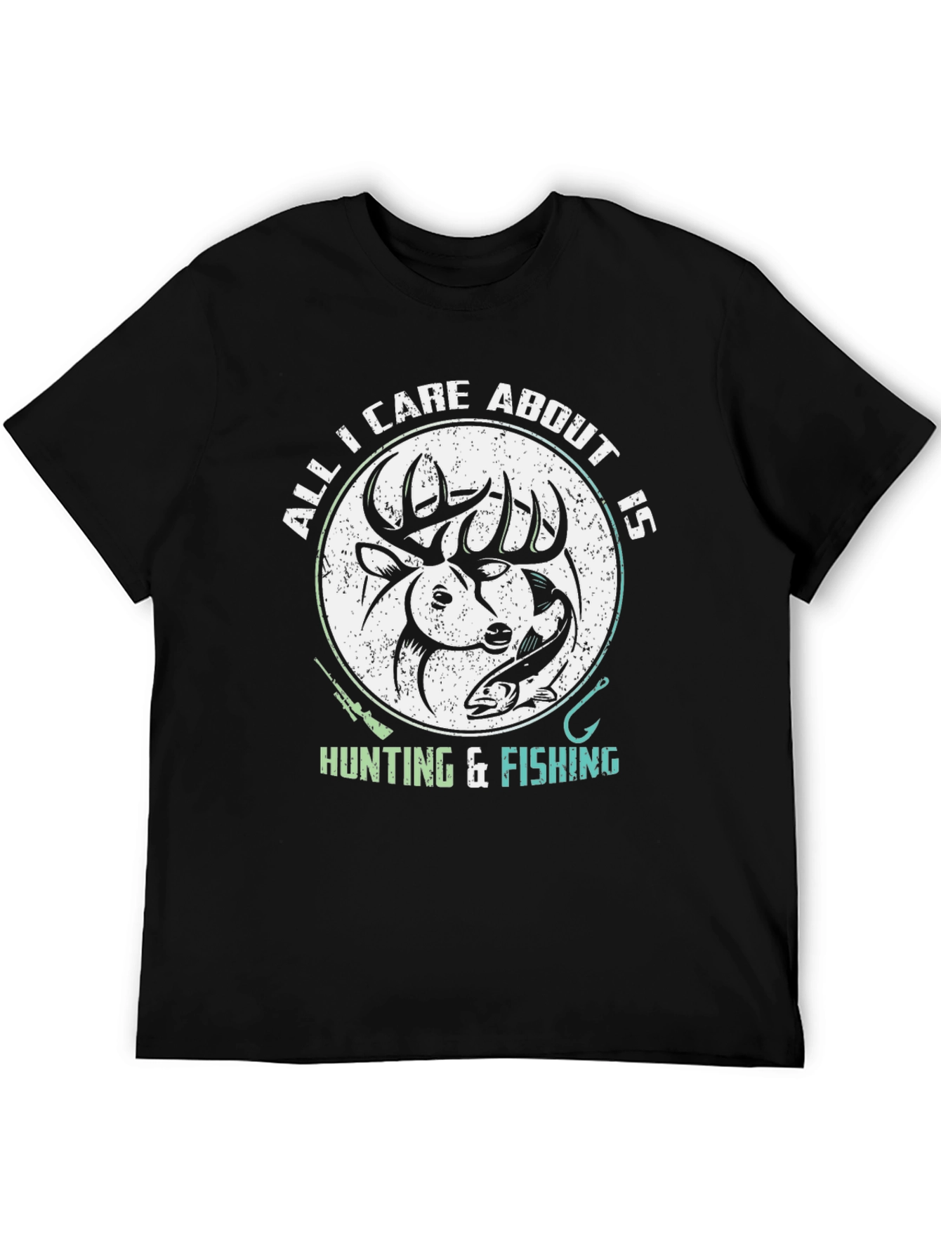 Hunting & Fishing Graphic T-Shirt