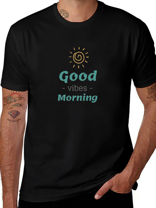 Good Vibes Morning Graphic Tee