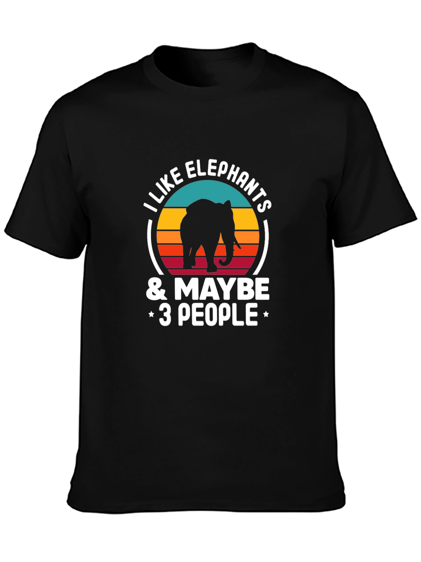 I Like Elephants & Maybe 3 People Graphic Tee