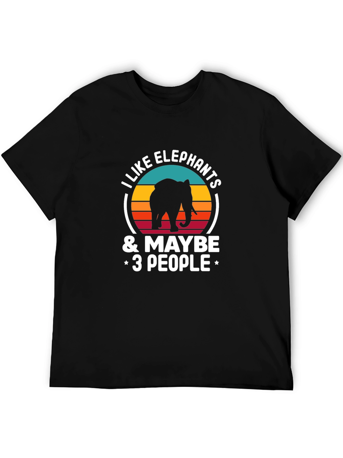 I Like Elephants & Maybe 3 People Graphic Tee