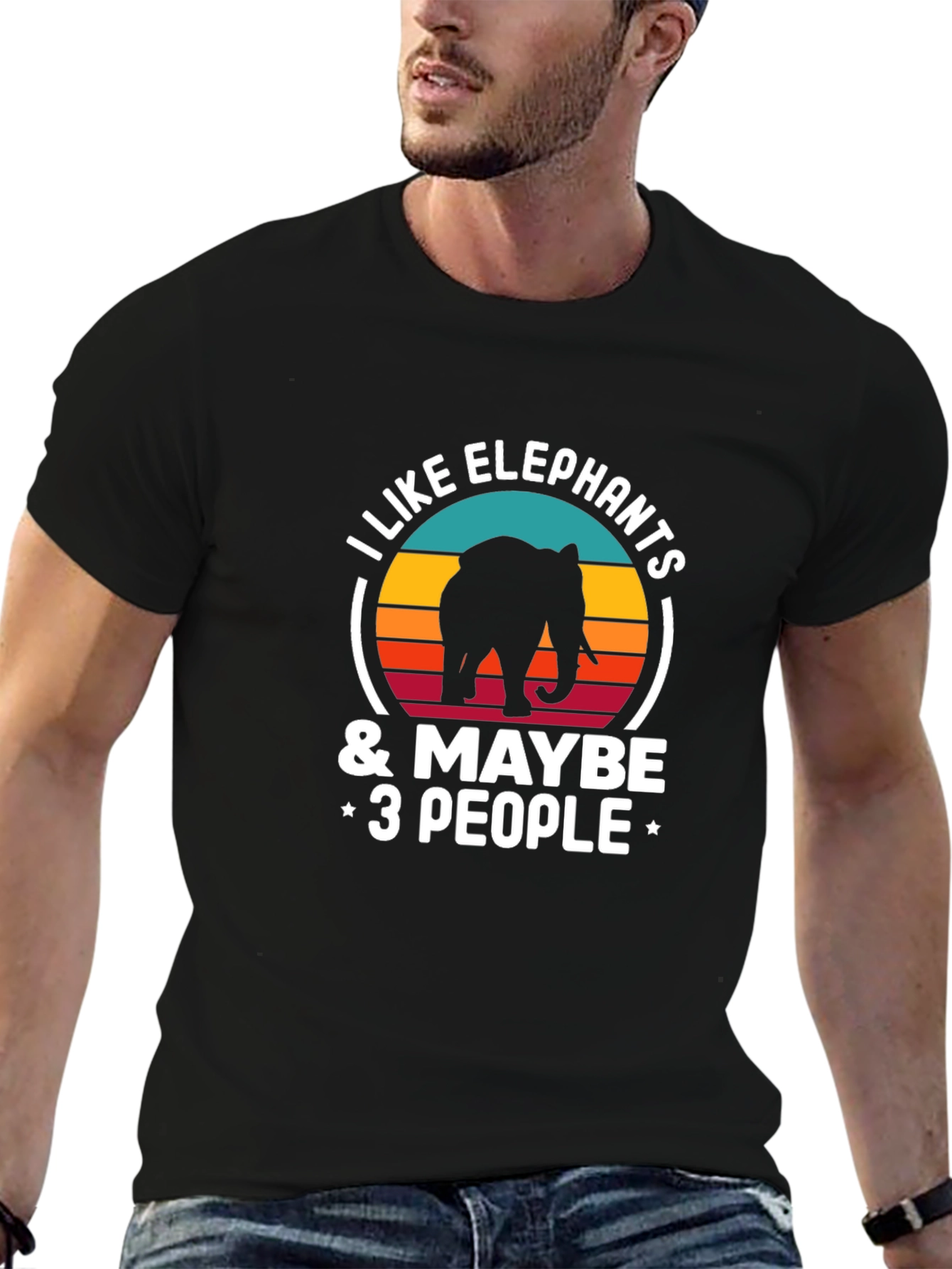 I Like Elephants & Maybe 3 People Graphic Tee