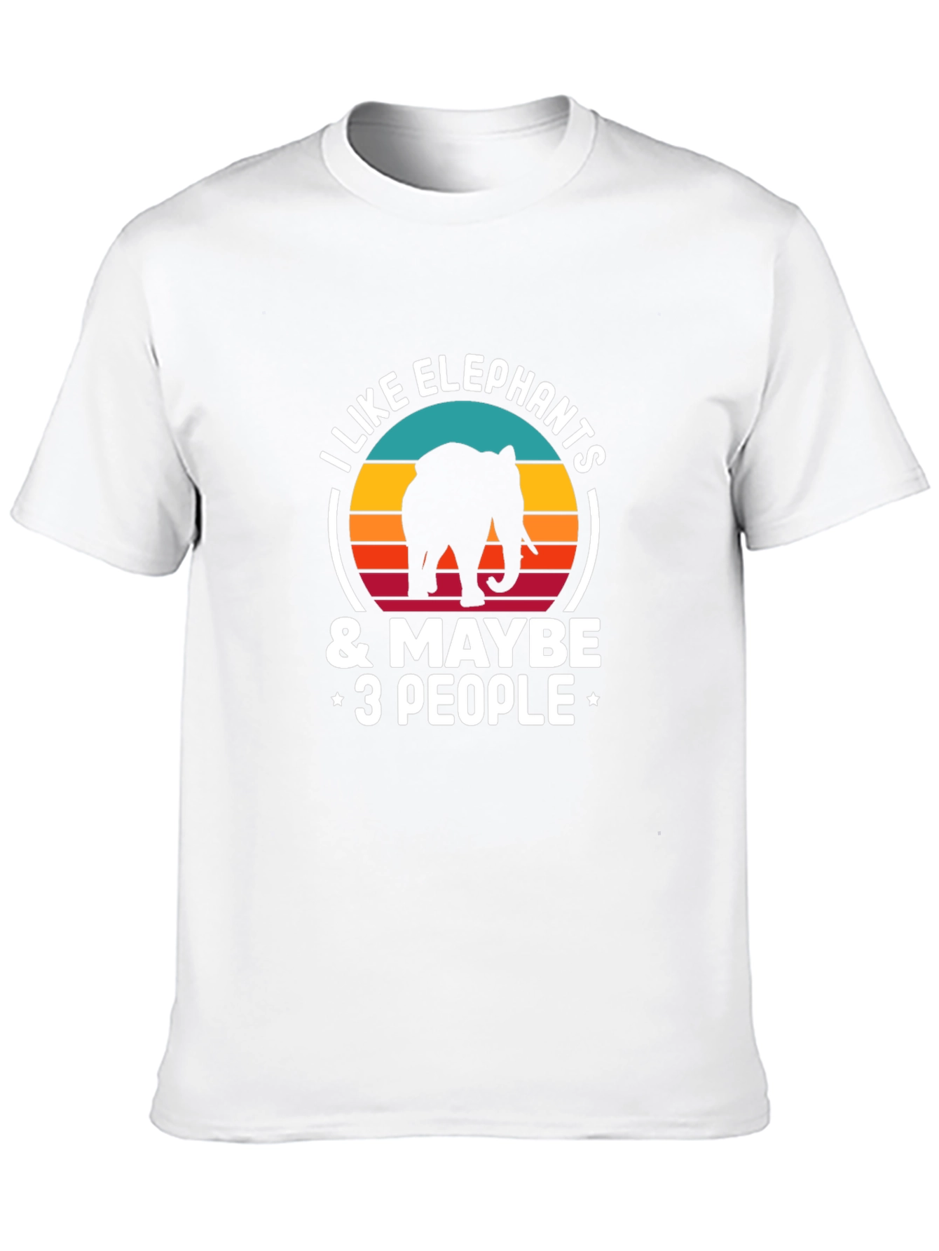 I Like Elephants & Maybe 3 People Graphic Tee