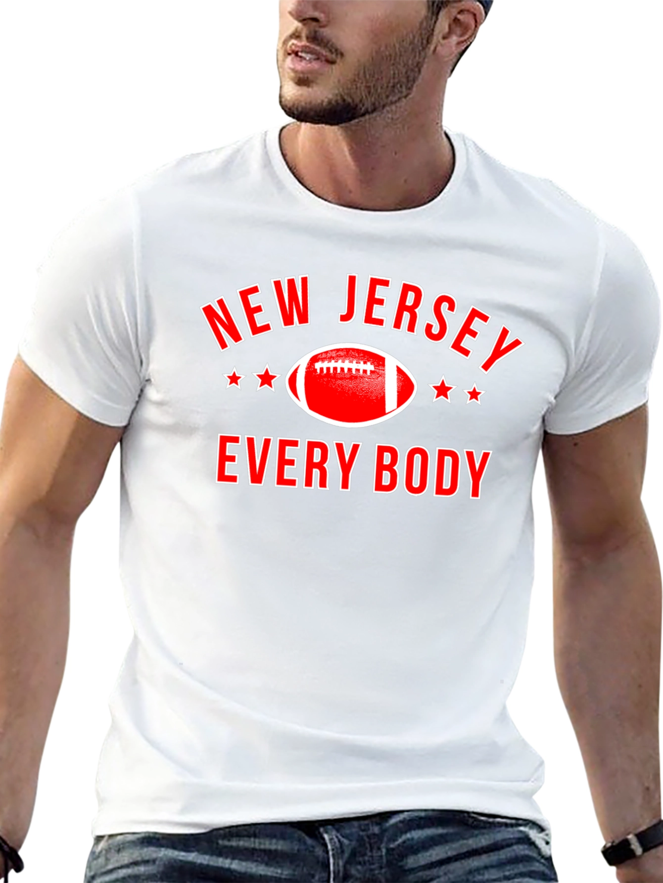 New Jersey Everybody Football T-Shirt