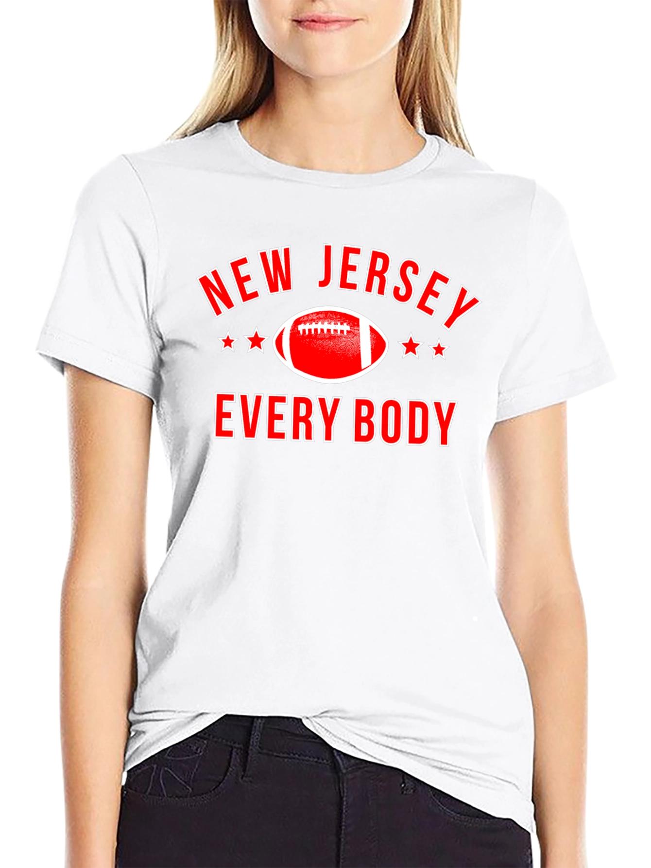 New Jersey Everybody Football T-Shirt