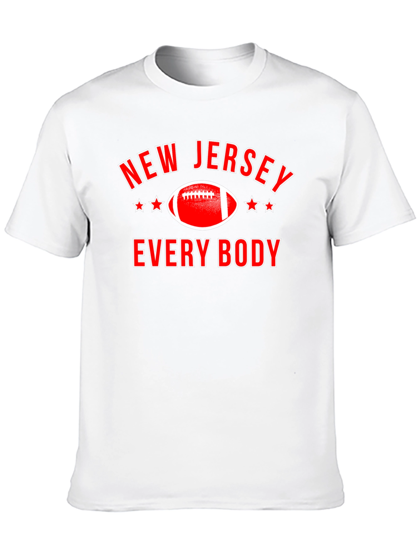 New Jersey Everybody Football T-Shirt