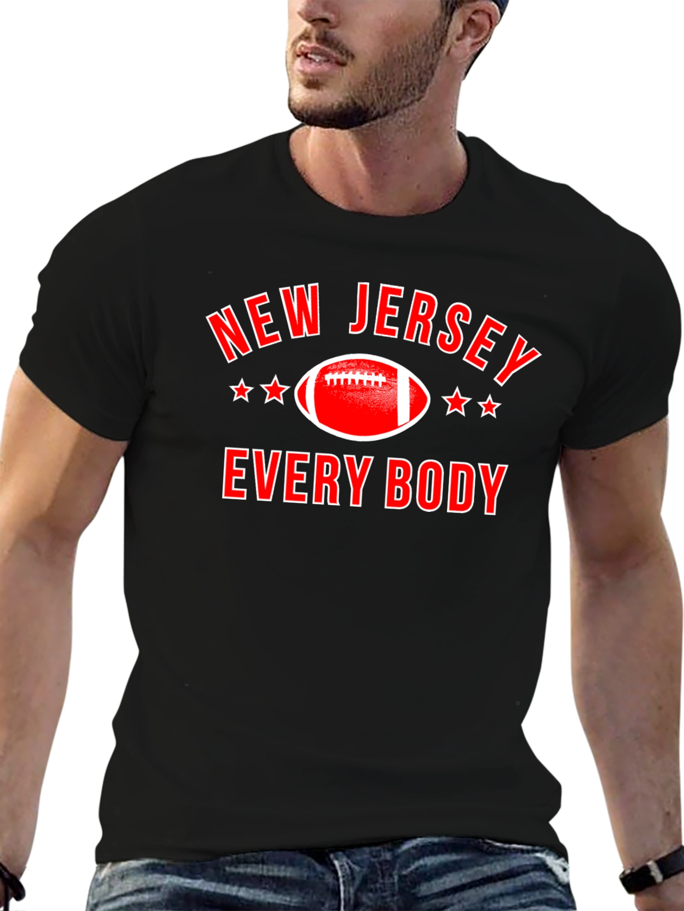 New Jersey Everybody Football T-Shirt