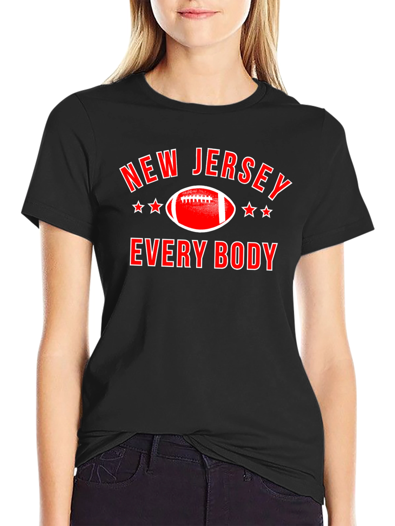 New Jersey Everybody Football T-Shirt