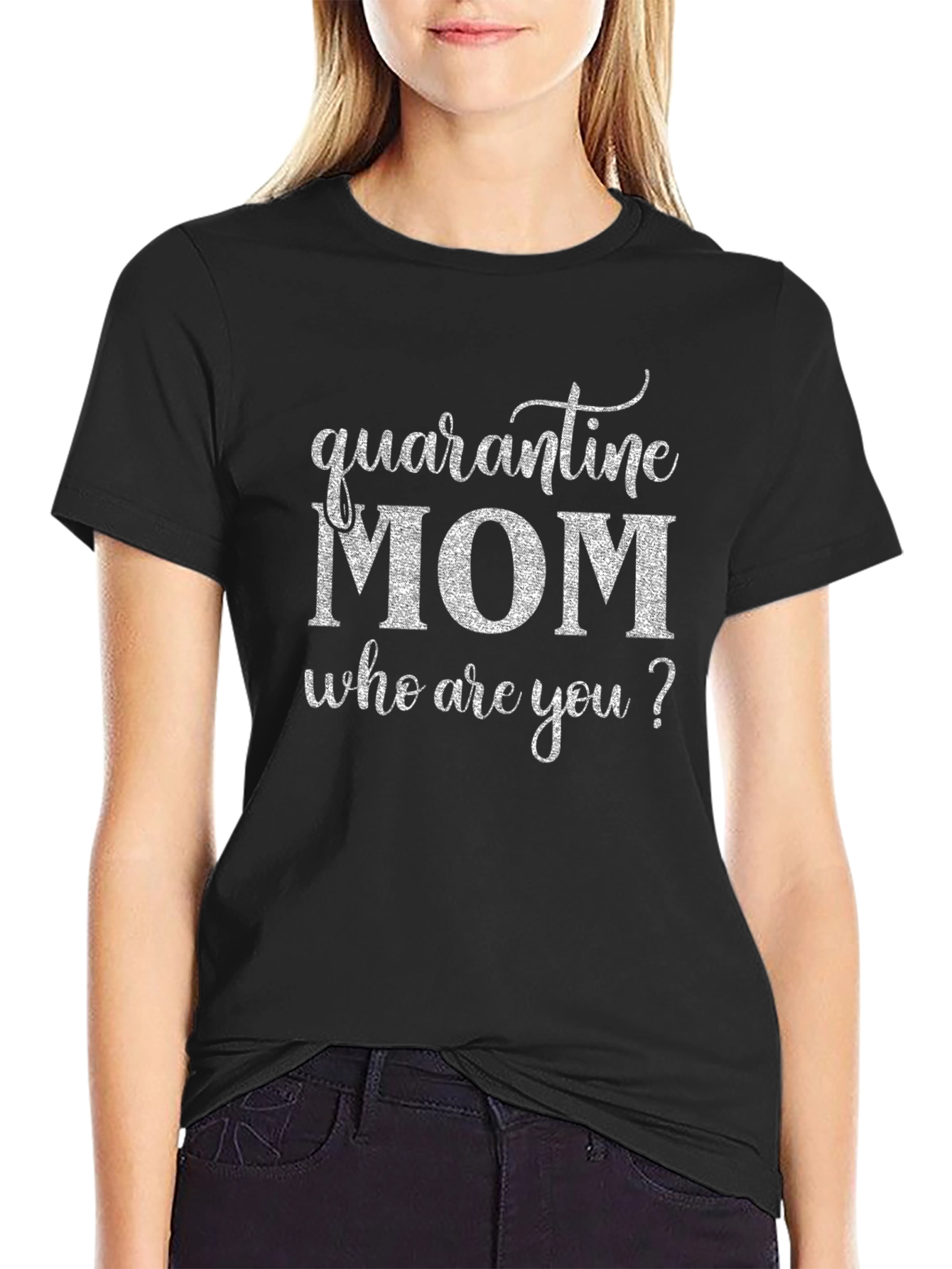 Quarantine Mom T-Shirt - Funny Novelty Tee