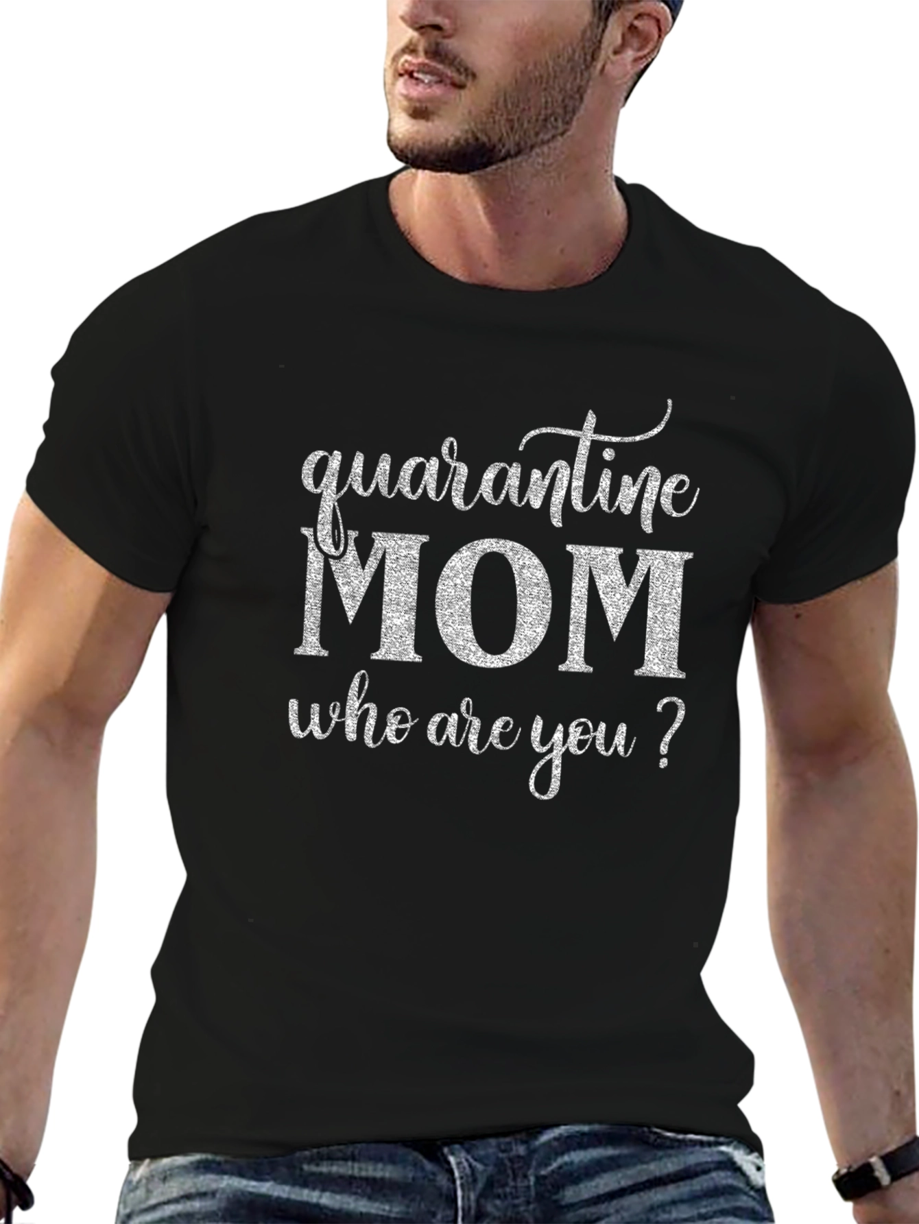 Quarantine Mom T-Shirt - Funny Novelty Tee