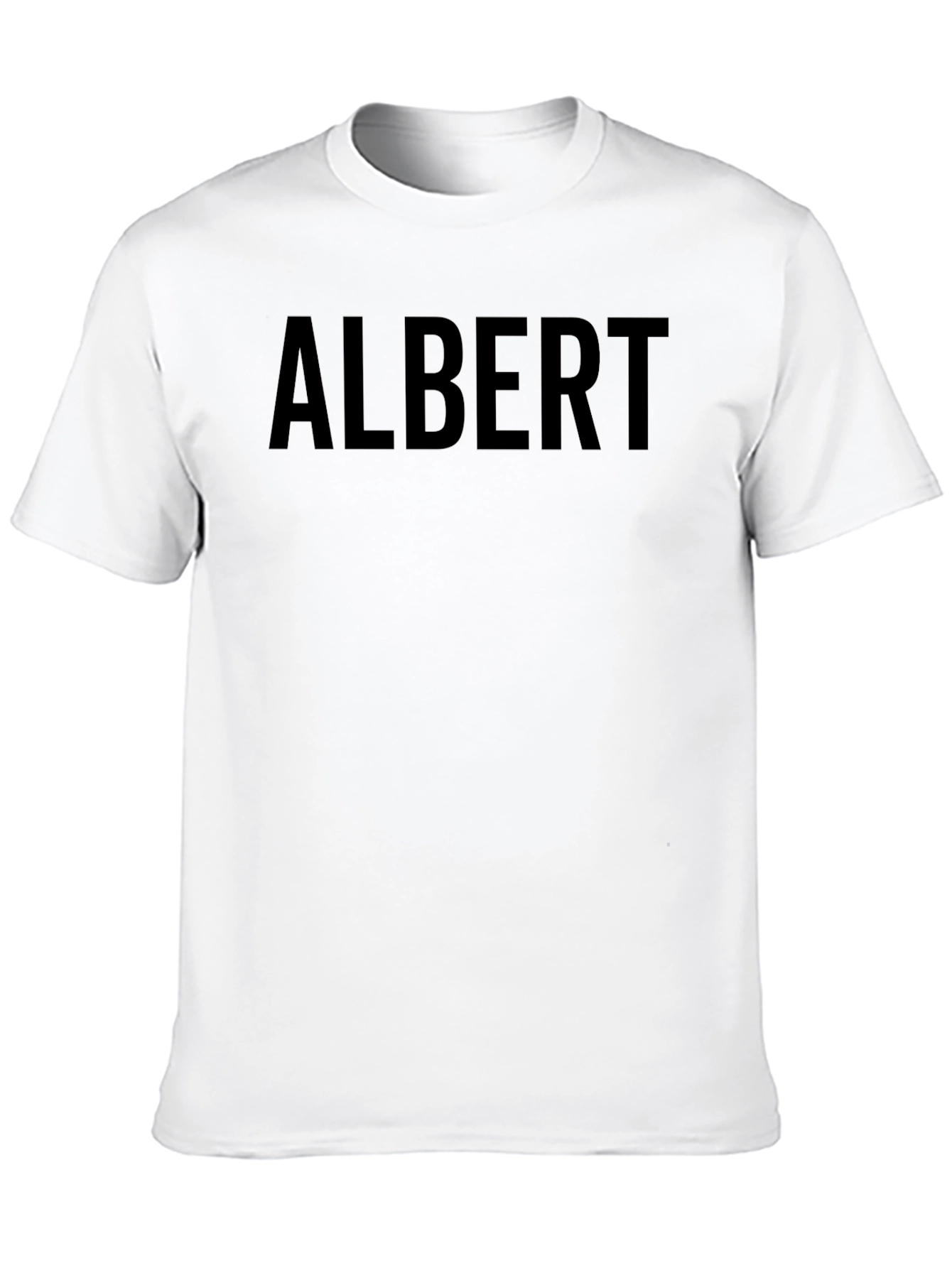 Albert Mens Black T-Shirt