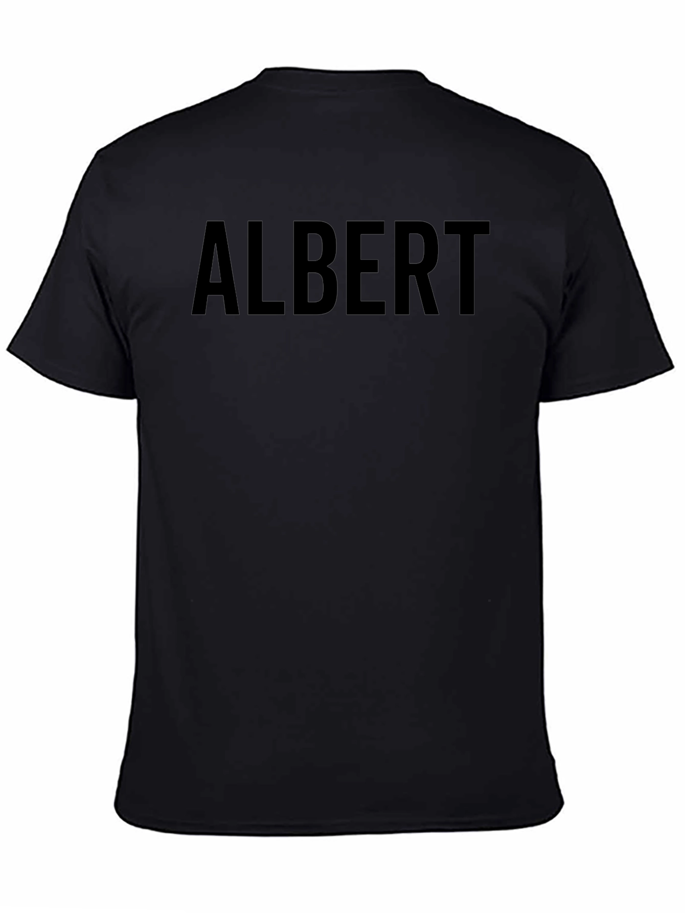 Albert Mens Black T-Shirt