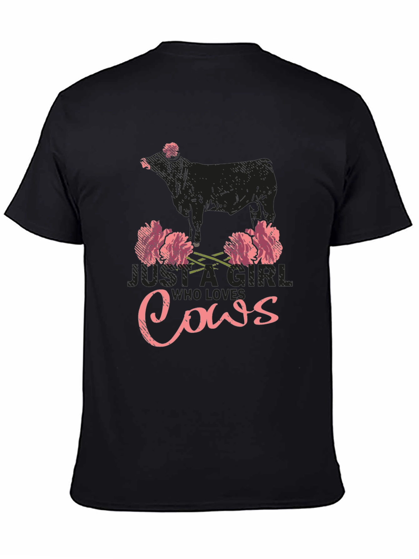 Just A Girl Who Loves Cows T-Shirt