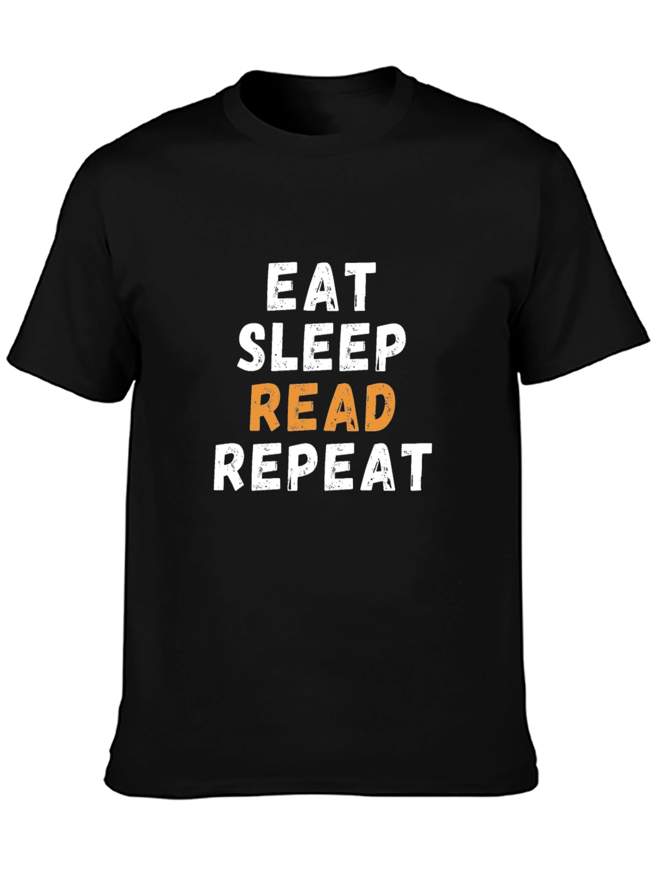 Eat Sleep Read Repeat T-Shirt - Book Lovers Tee