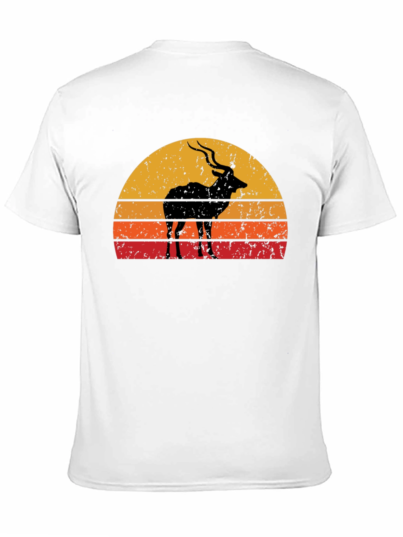 Retro Wildlife Sunset Graphic Tee