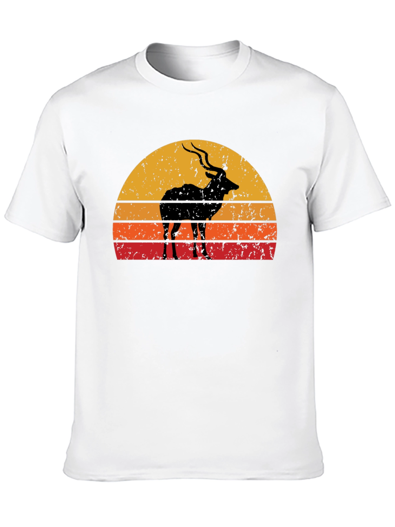 Retro Wildlife Sunset Graphic Tee