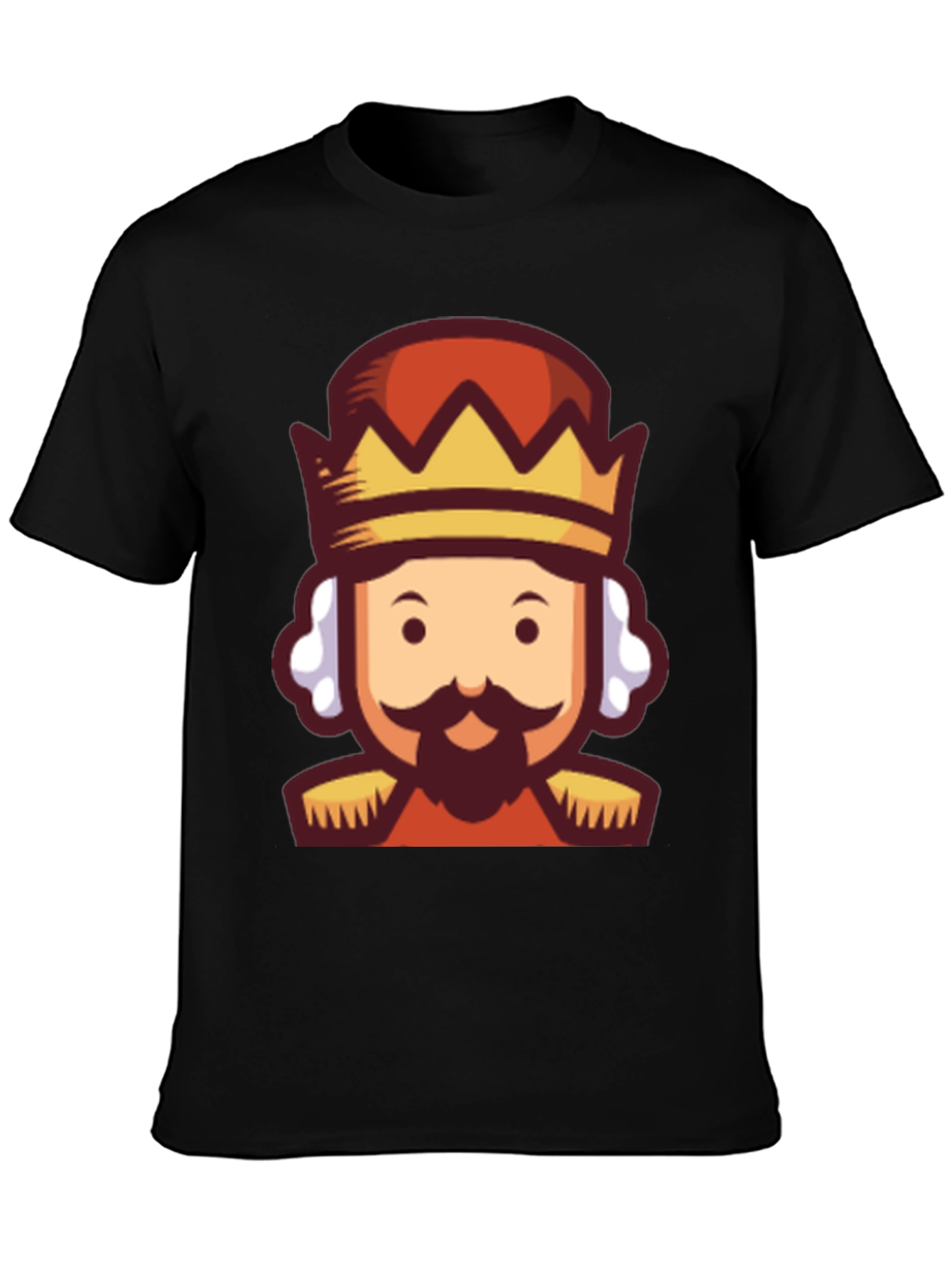 King Cartoon Graphic Tee - Black