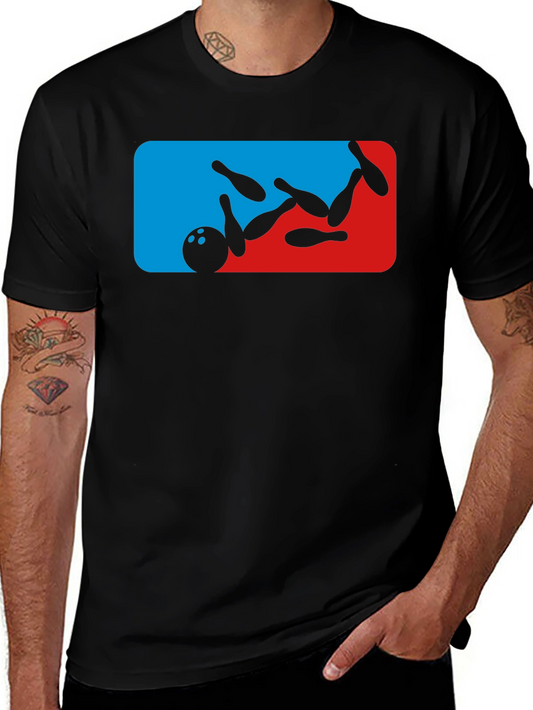 Bowling Strike Graphic Tee - Classic Cool