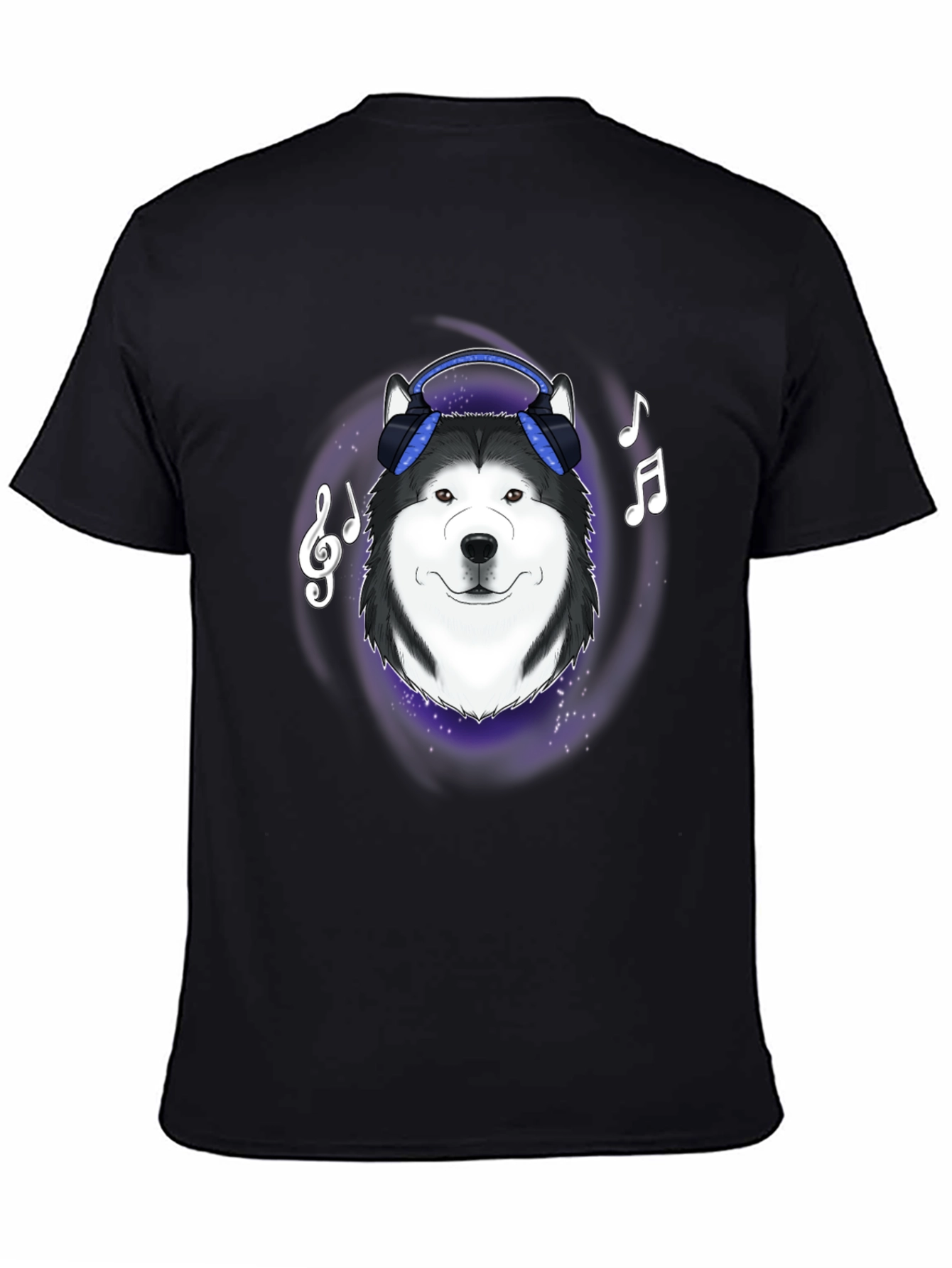 Cool Dog Headphone Graphic Tee