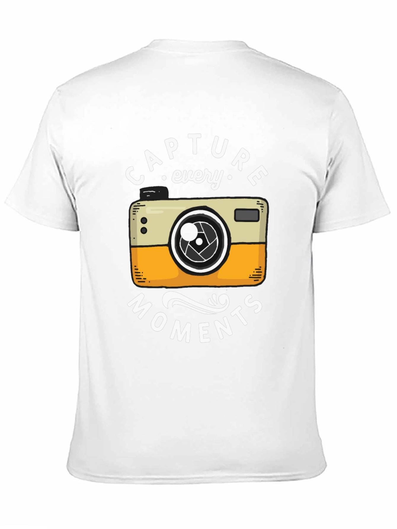 Capture Every Moment T-Shirt - Black