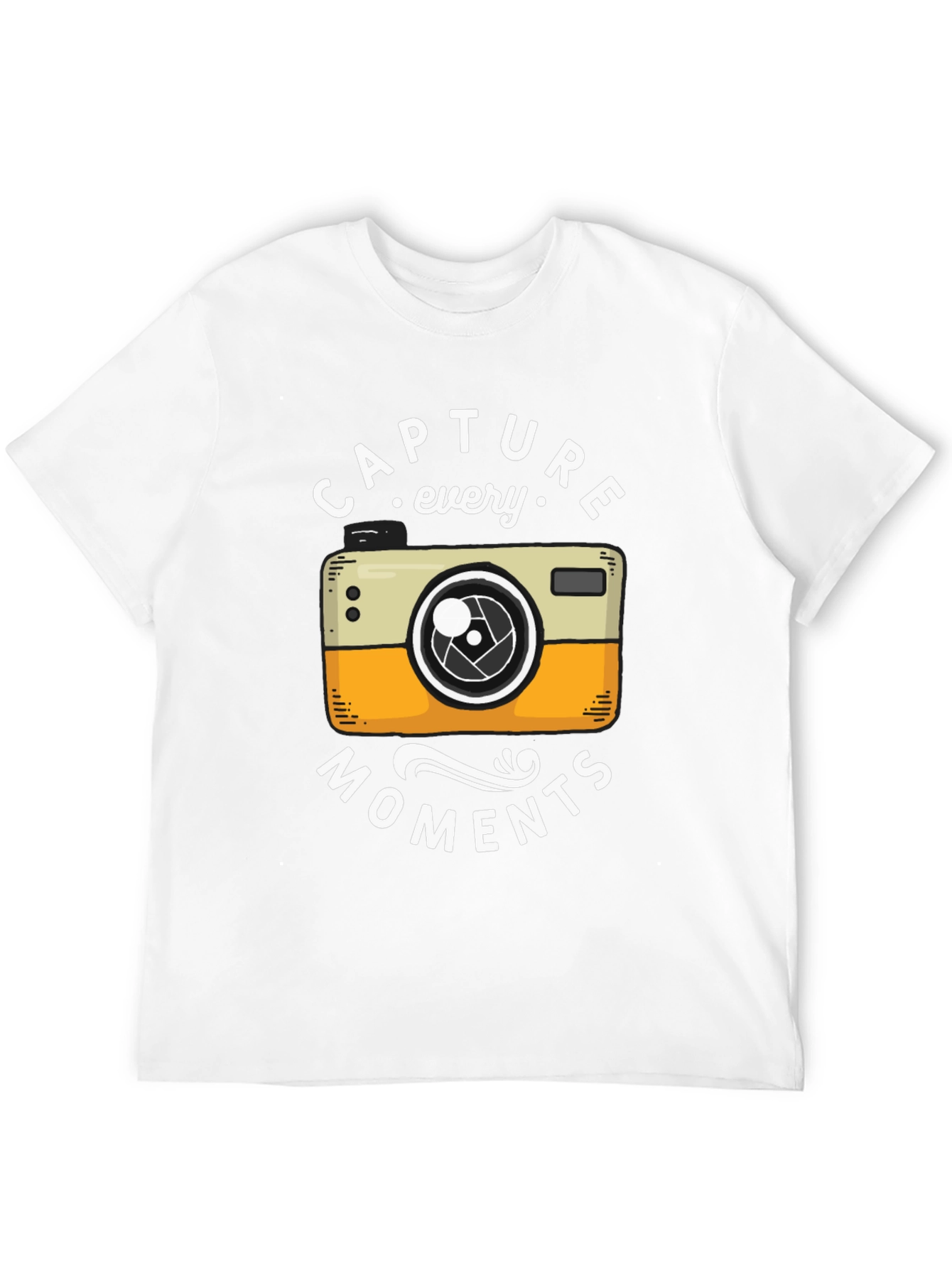 Capture Every Moment T-Shirt - Black