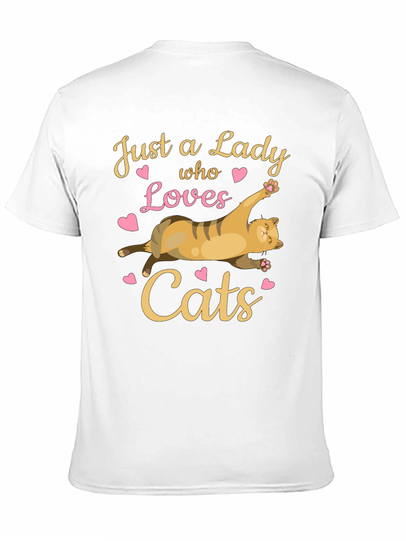 Just a Lady Who Loves Cats T-Shirt