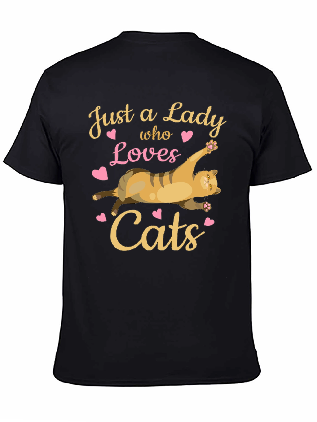 Just a Lady Who Loves Cats T-Shirt